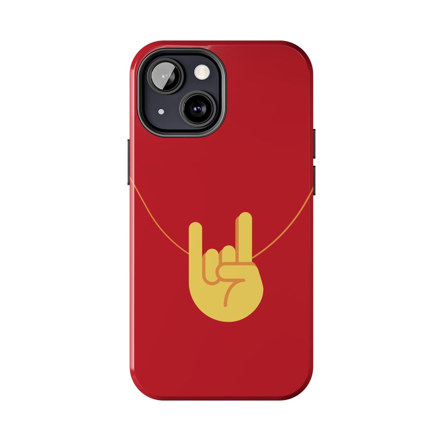 Mano Cornuto Horned Hand Evil Eye protection phone case