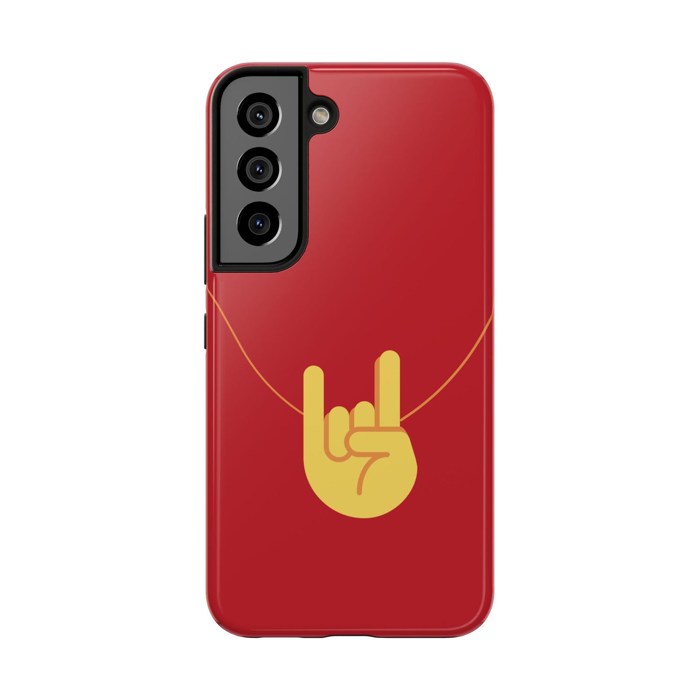 Mano Cornuto Horned Hand Evil Eye protection phone case