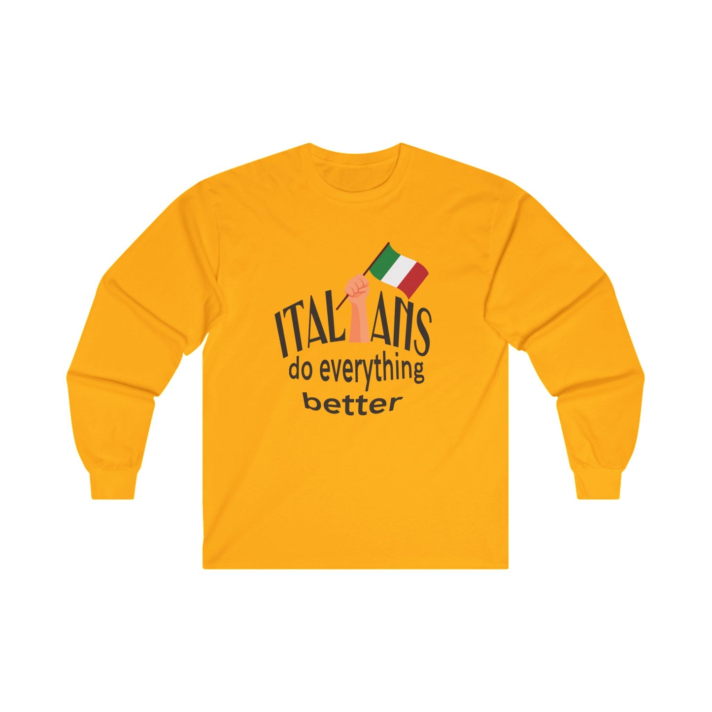 Funny shirt sayings for adults- Italian