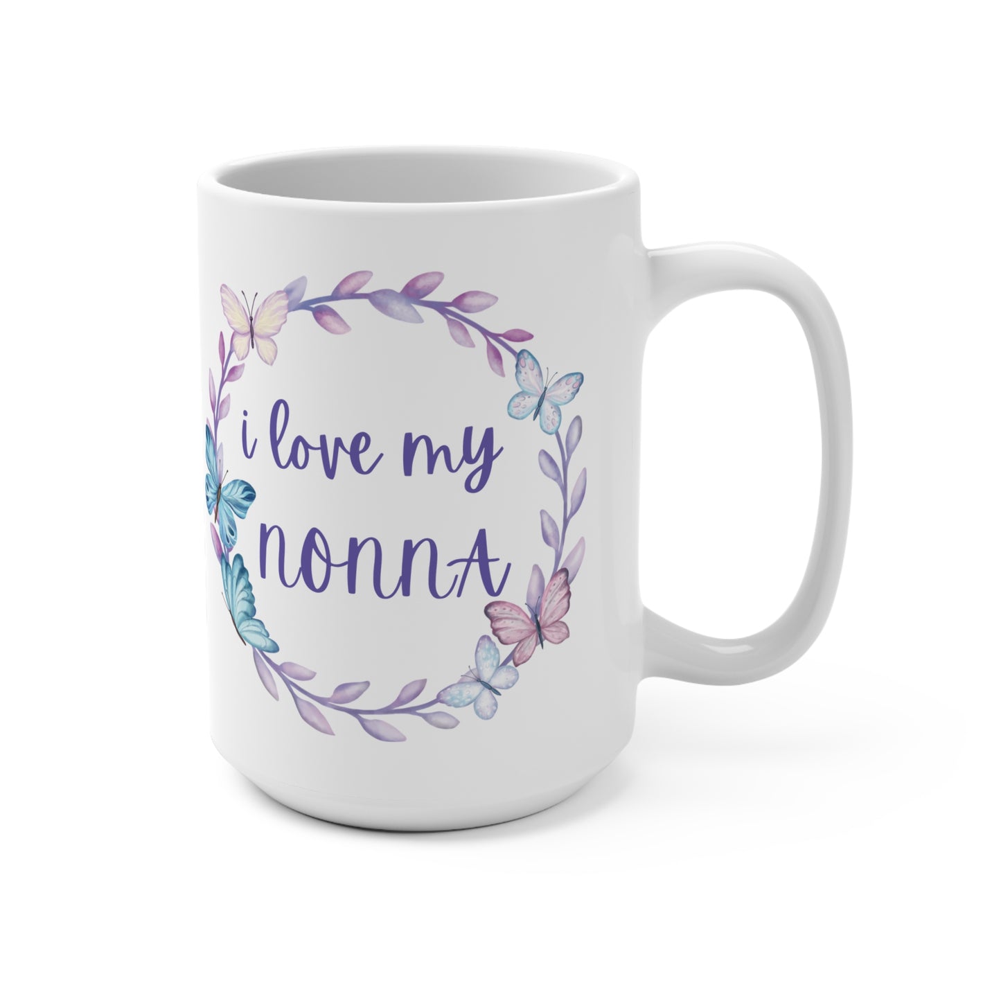 Nonna's Coffee Mug, Grandmother Gift, Coffee lover Mug