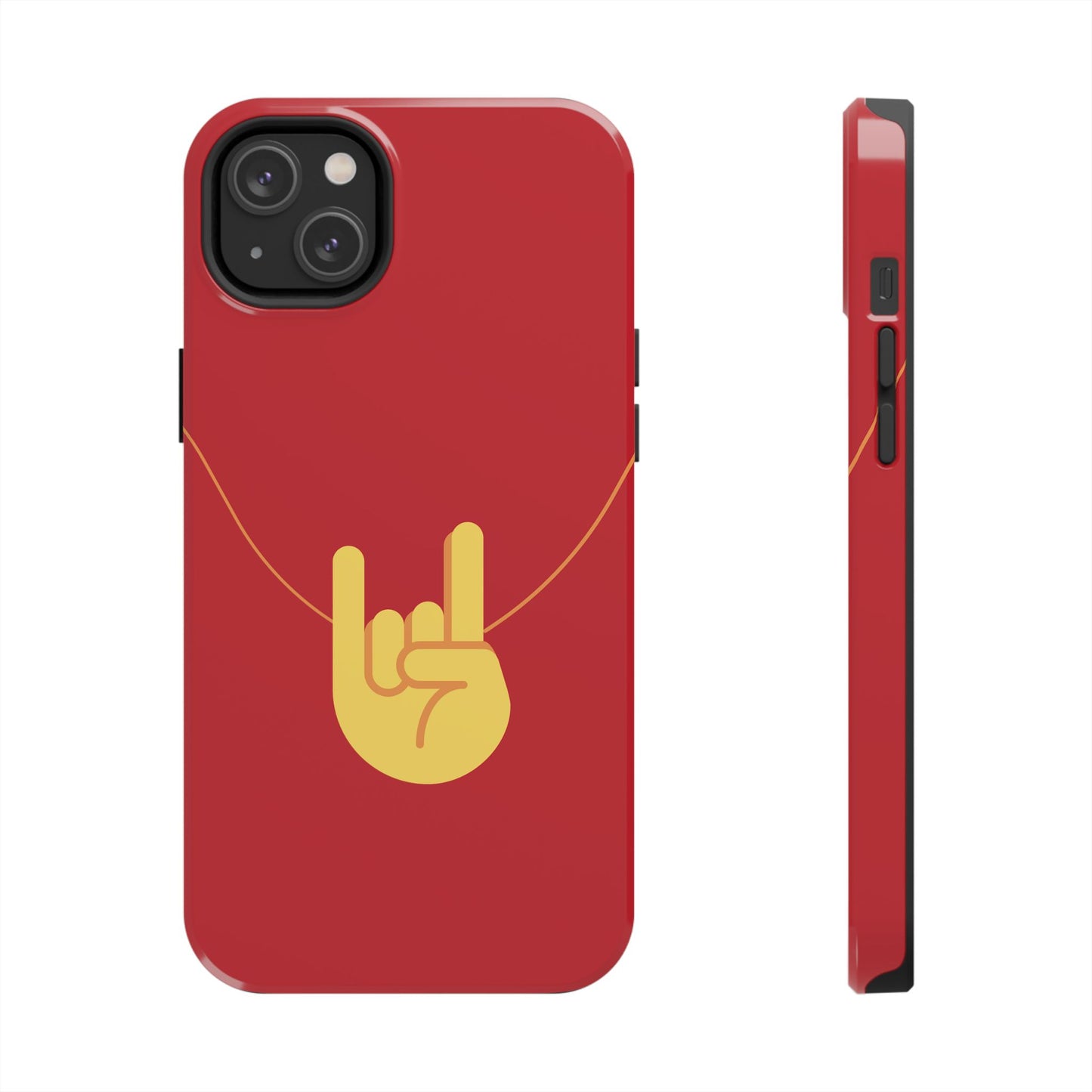 Mano Cornuto Horned Hand Evil Eye protection phone case