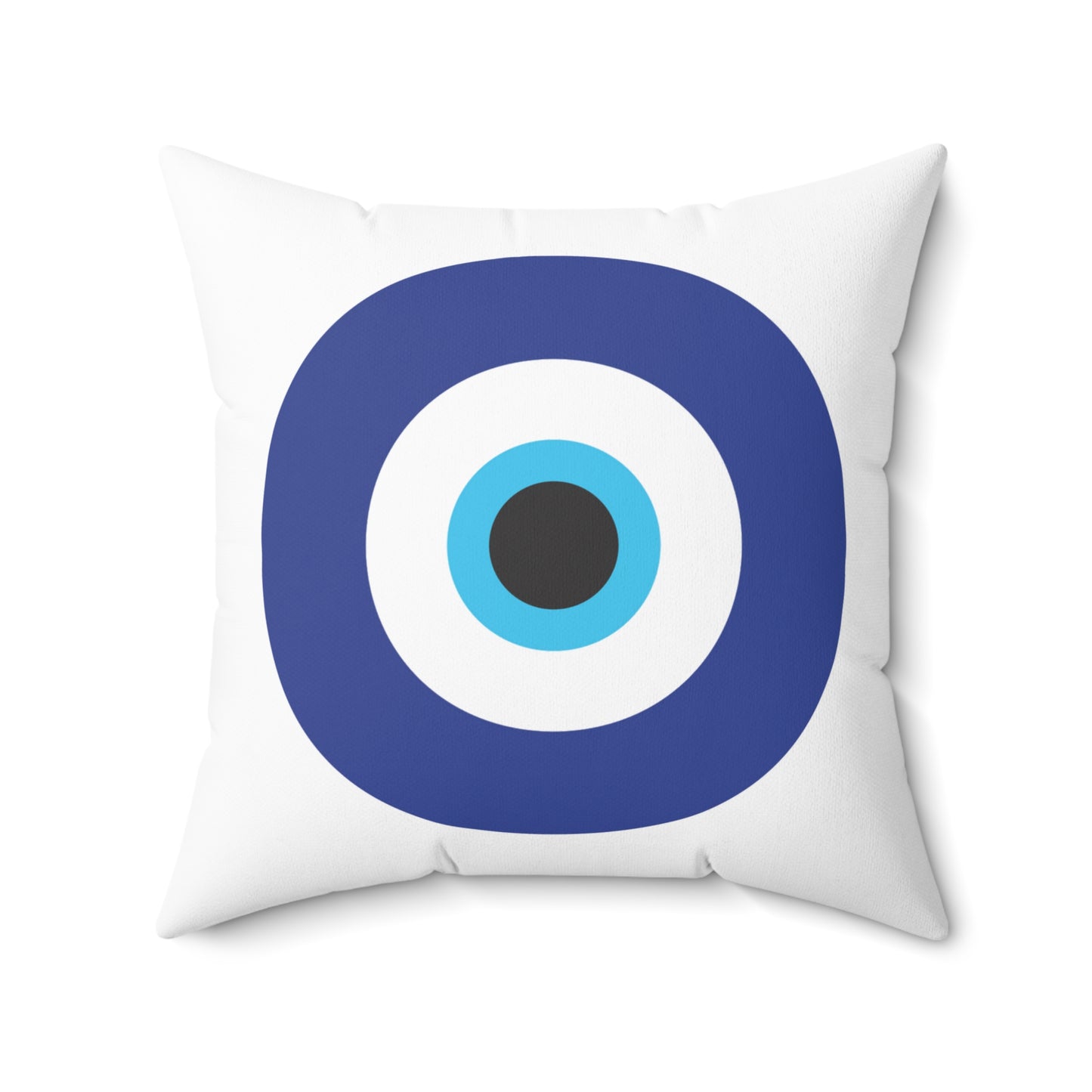 Evil Eye Decorative Pillow - Cozy Home Decor, Gift for New Home, Spiritual Protection, Bedroom Accent, Boho Style