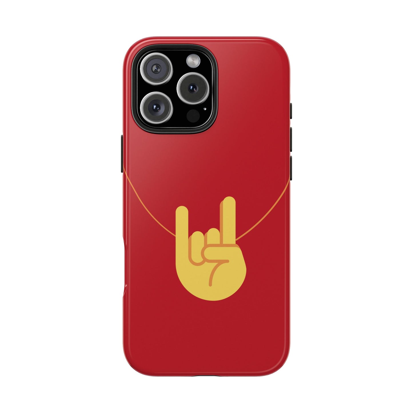 Mano Cornuto Horned Hand Evil Eye protection phone case