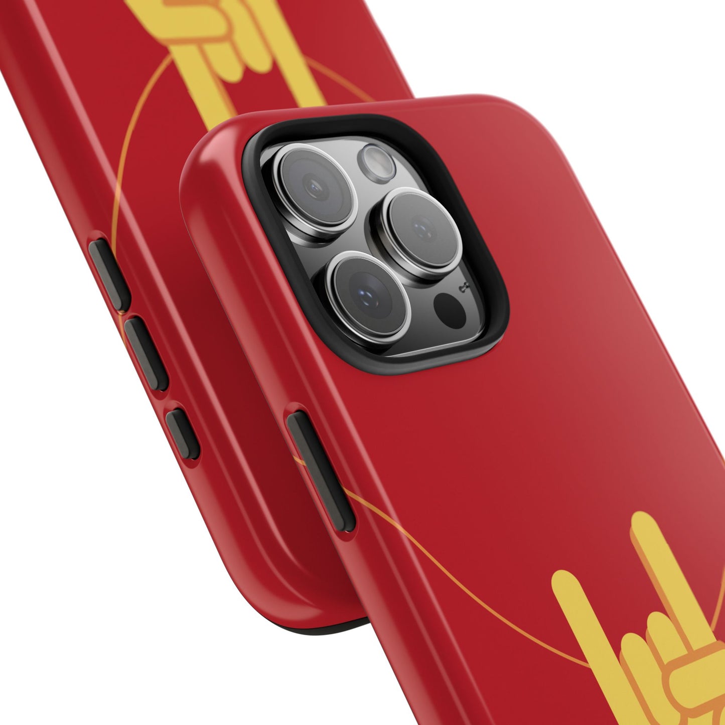 Mano Cornuto Horned Hand Evil Eye protection phone case
