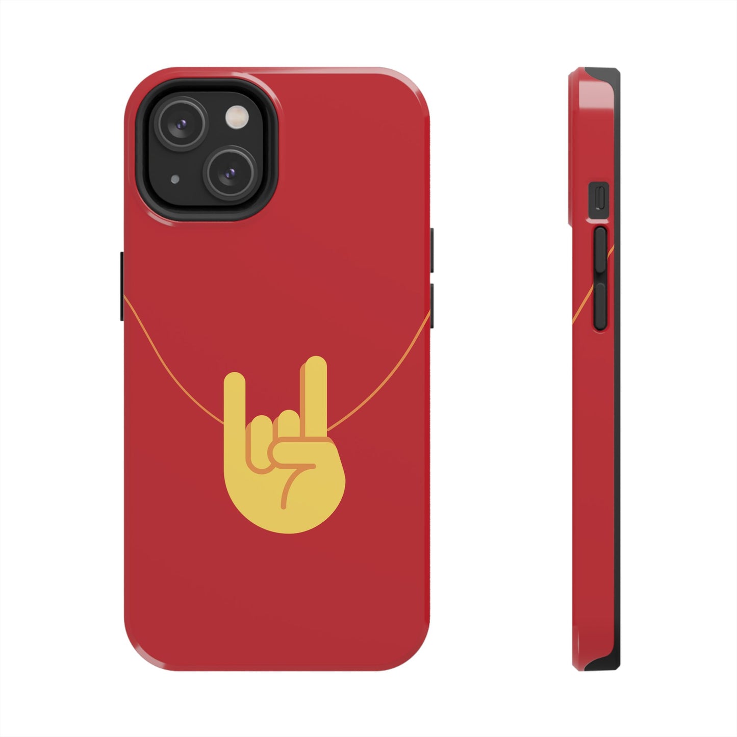 Mano Cornuto Horned Hand Evil Eye protection phone case
