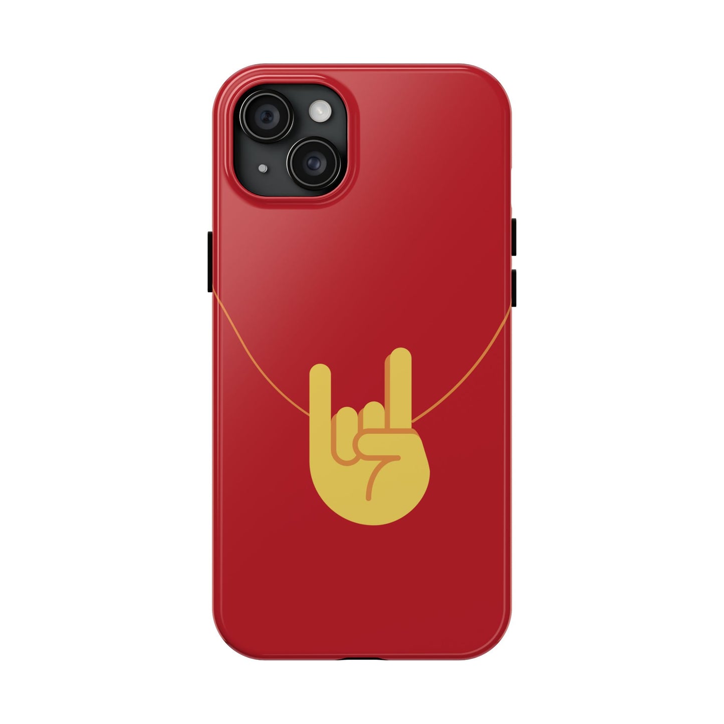 Mano Cornuto Horned Hand Evil Eye protection phone case