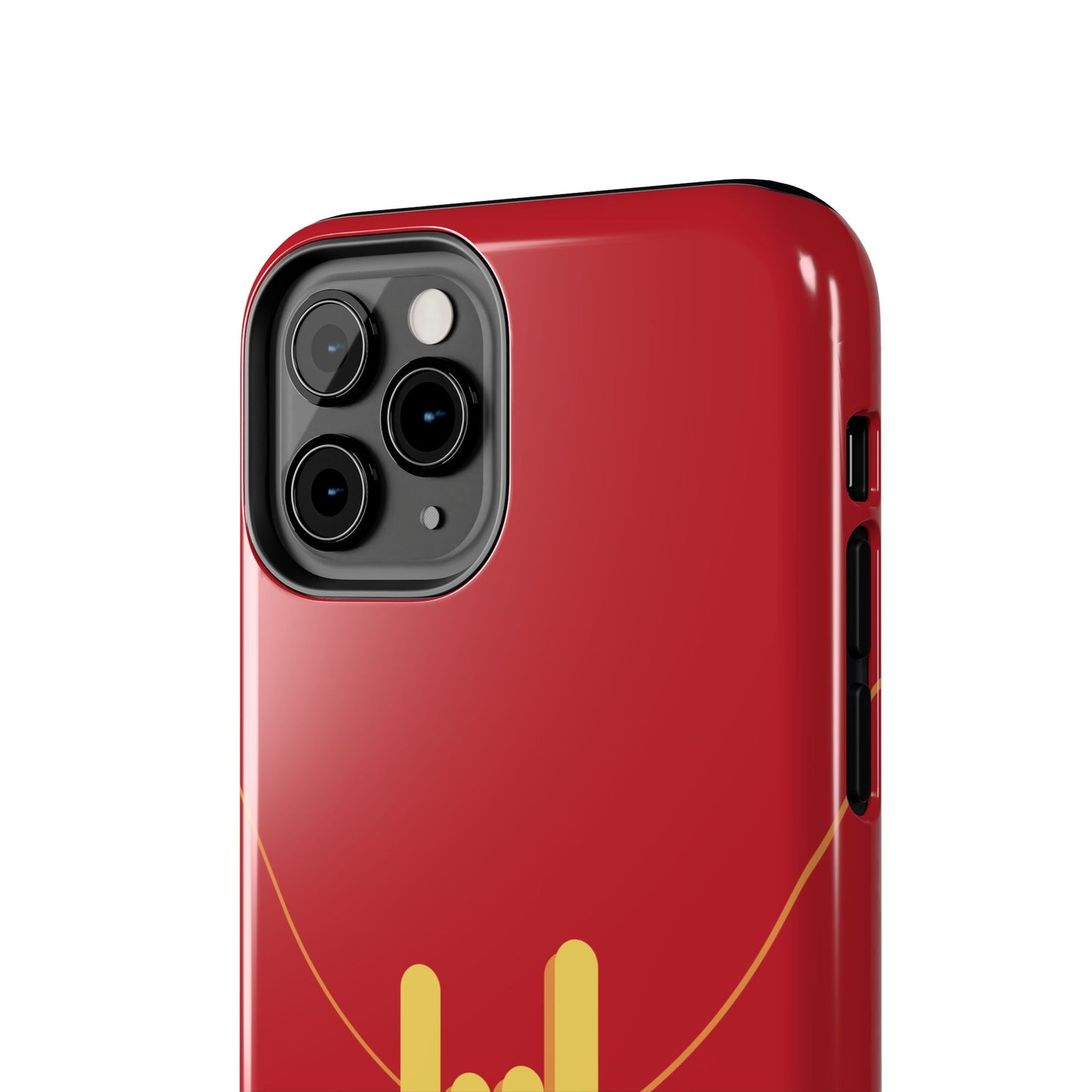 Mano Cornuto Horned Hand Evil Eye protection phone case