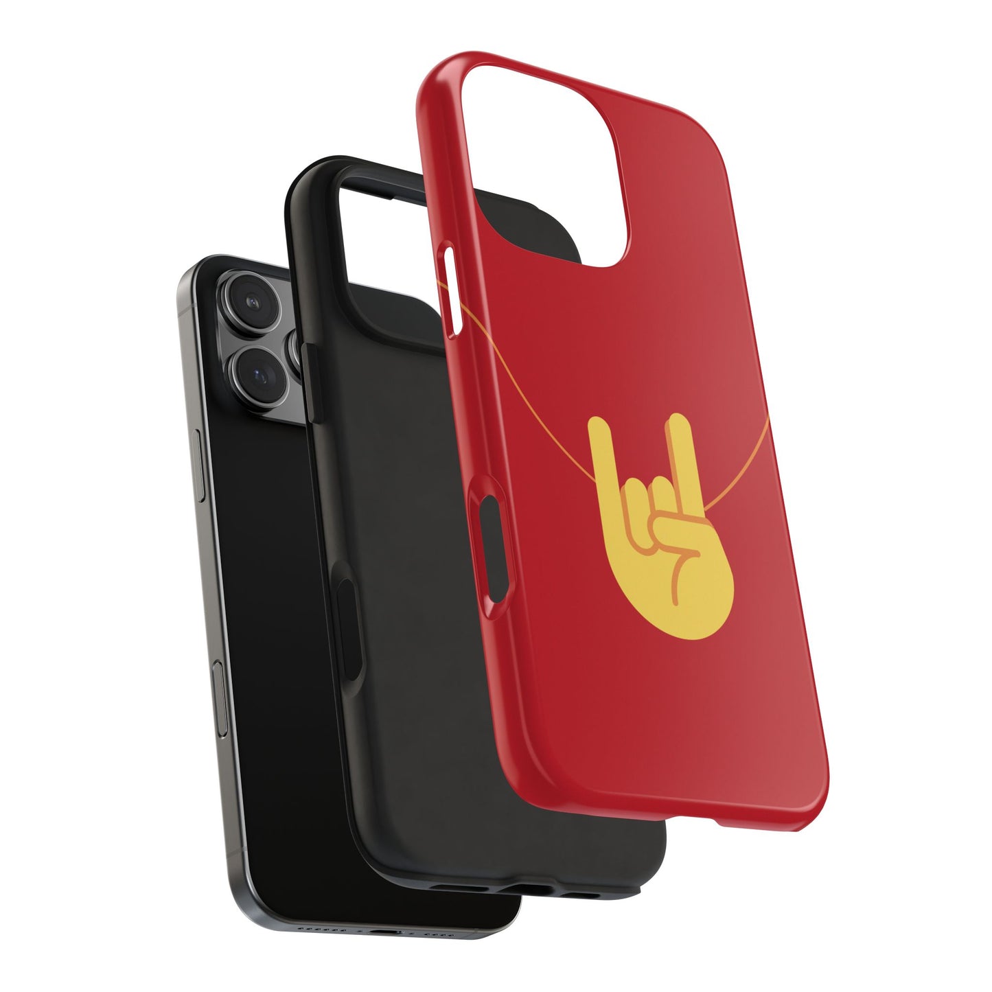Mano Cornuto Horned Hand Evil Eye protection phone case