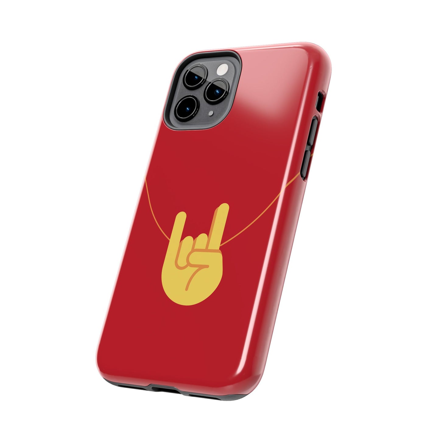 Mano Cornuto Horned Hand Evil Eye protection phone case