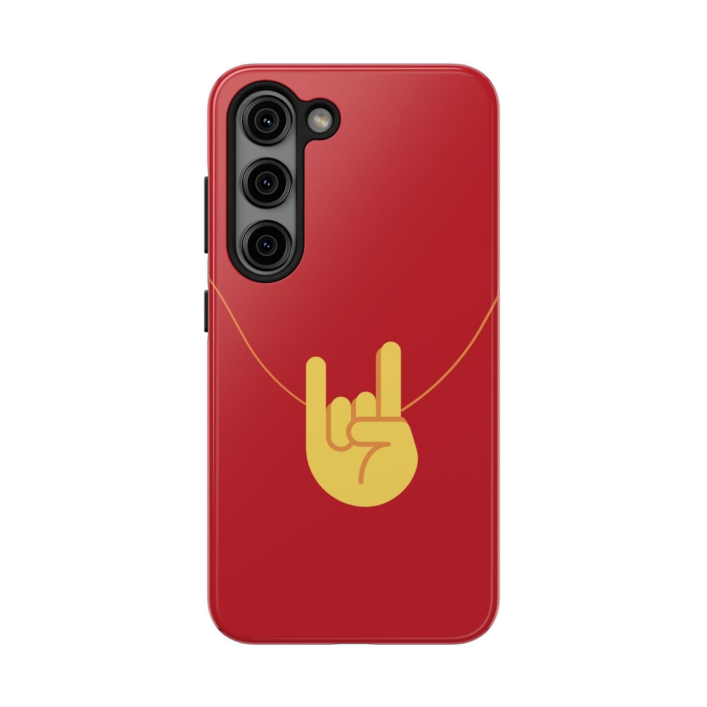 Mano Cornuto Horned Hand Evil Eye protection phone case