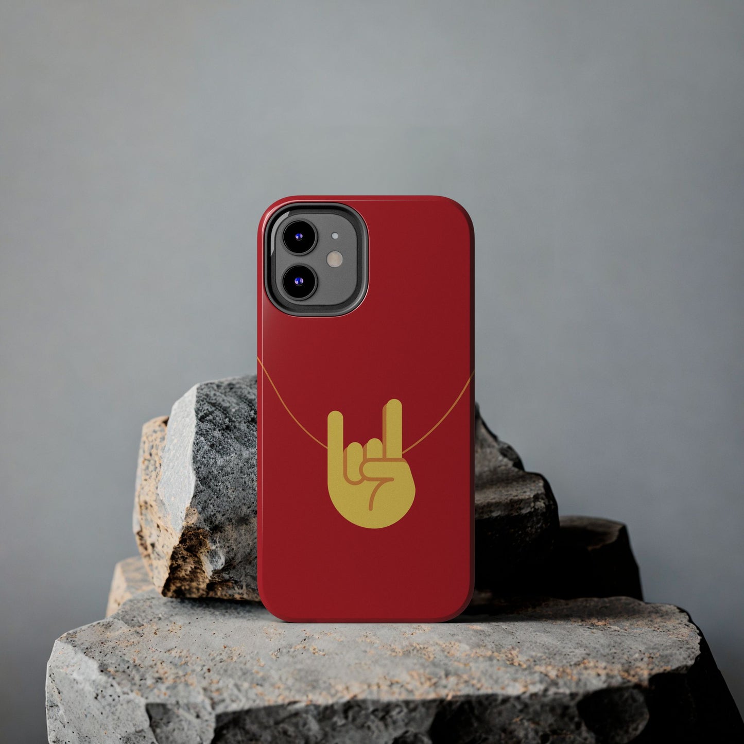 Mano Cornuto Horned Hand Evil Eye protection phone case