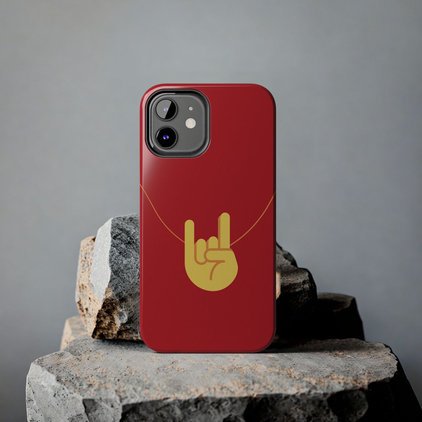 Mano Cornuto Horned Hand Evil Eye protection phone case