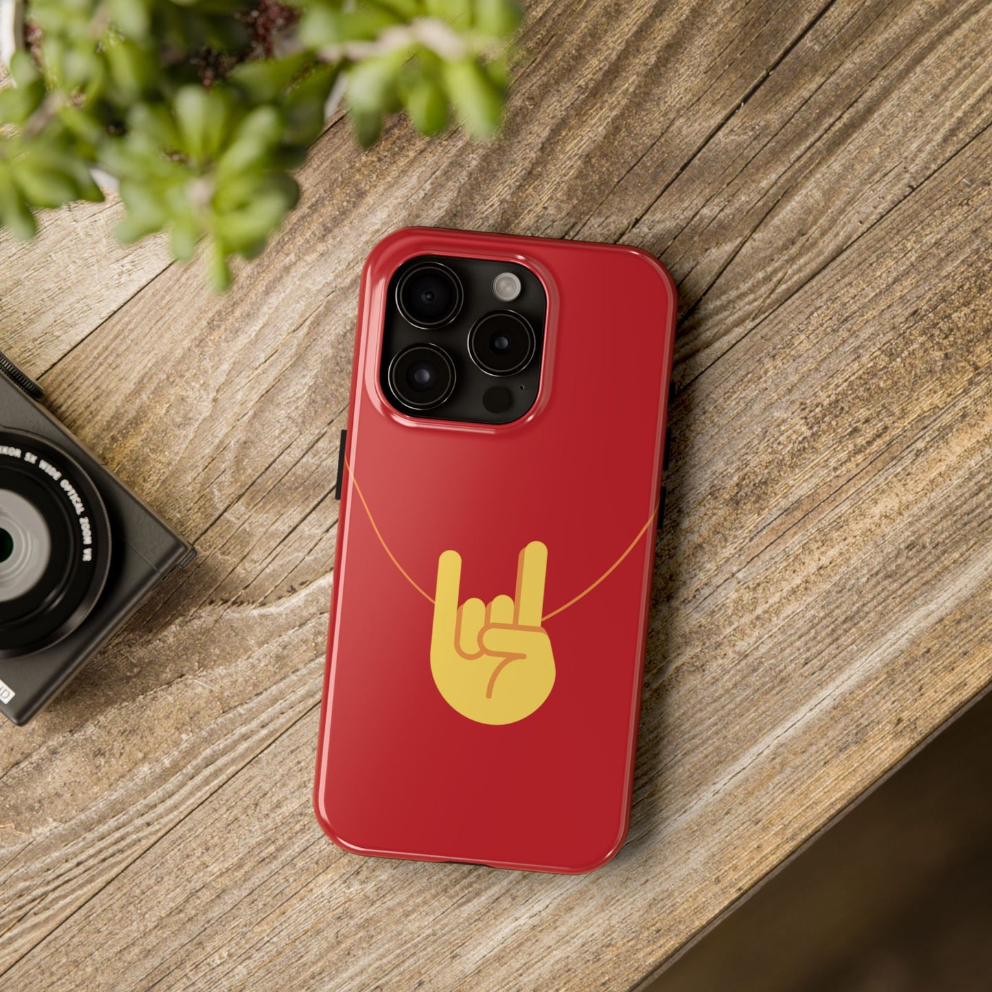 Mano Cornuto Horned Hand Evil Eye protection phone case