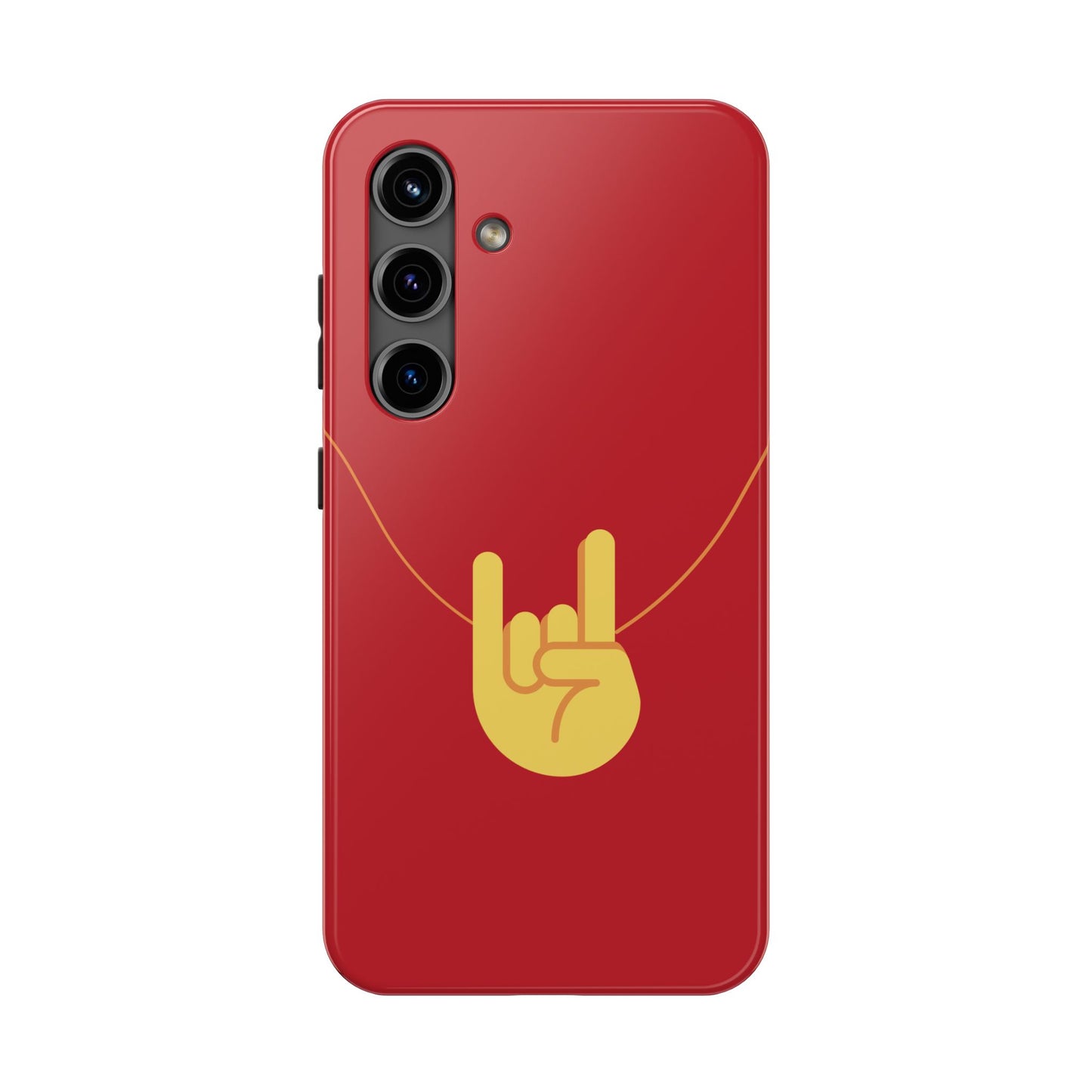 Mano Cornuto Horned Hand Evil Eye protection phone case