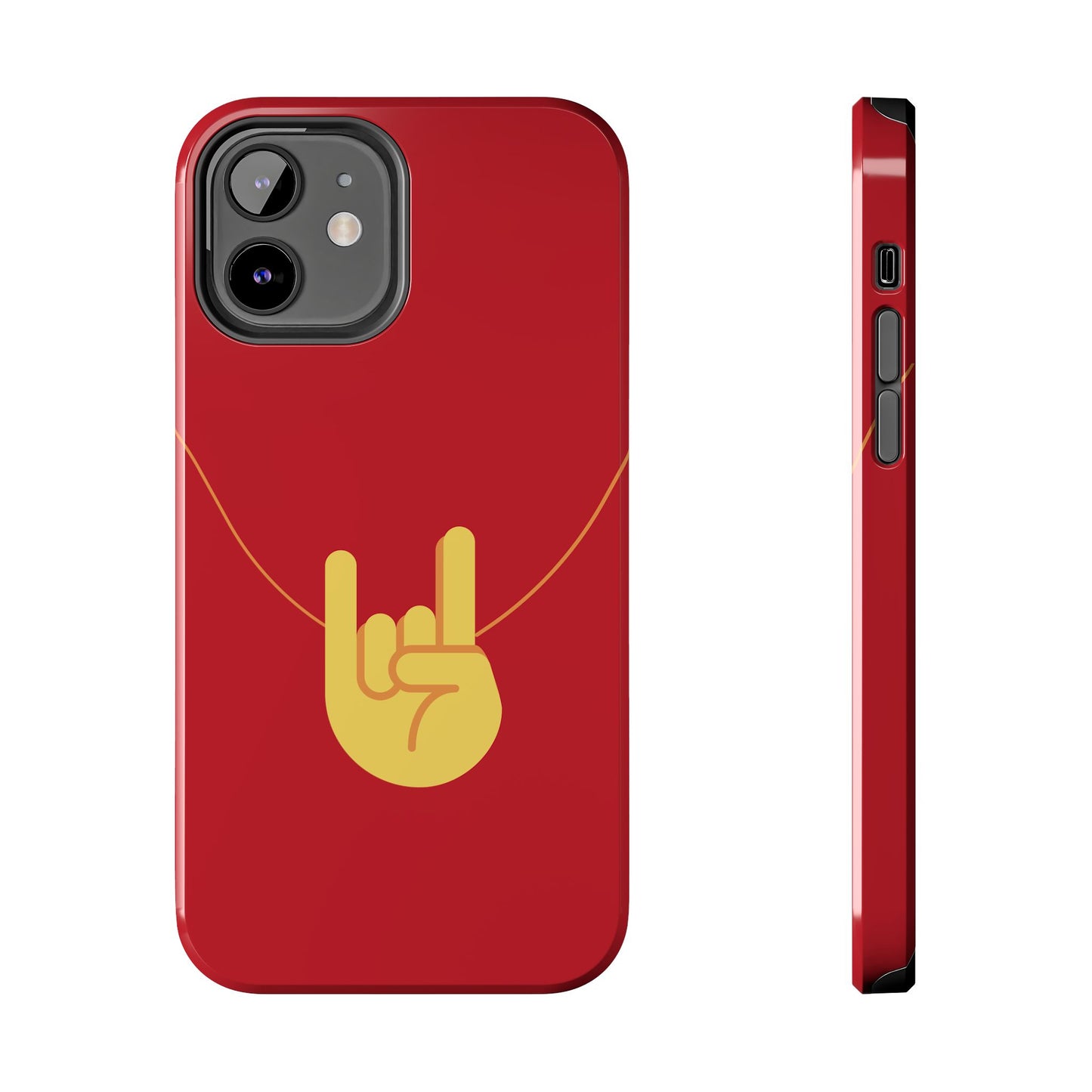 Mano Cornuto Horned Hand Evil Eye protection phone case