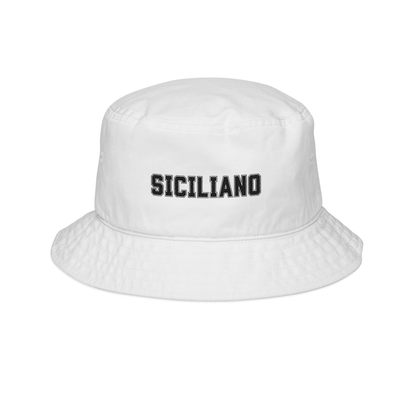SICILIANO Mens Bucket Hat - Stylish Summer Accessory Must Have, Cool vibe apparel