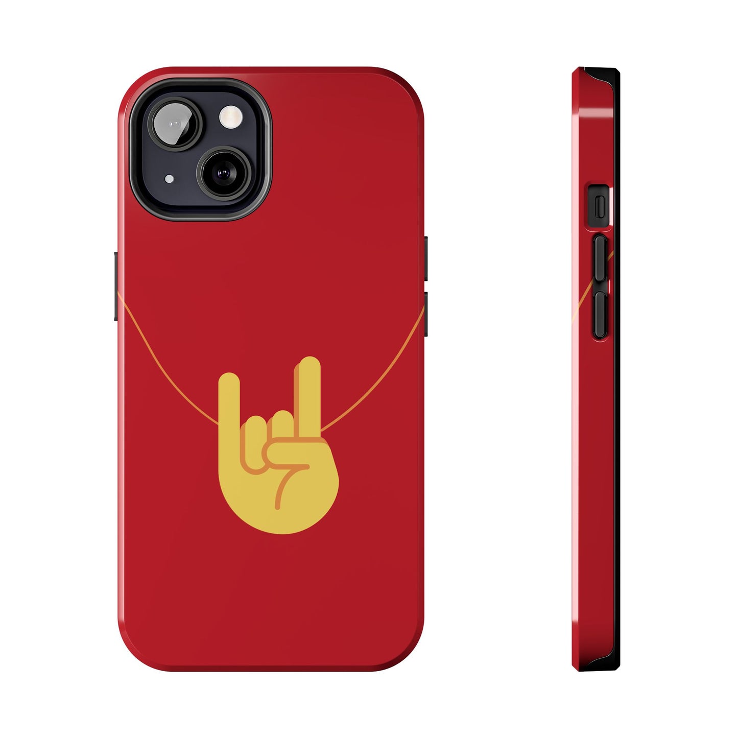 Mano Cornuto Horned Hand Evil Eye protection phone case