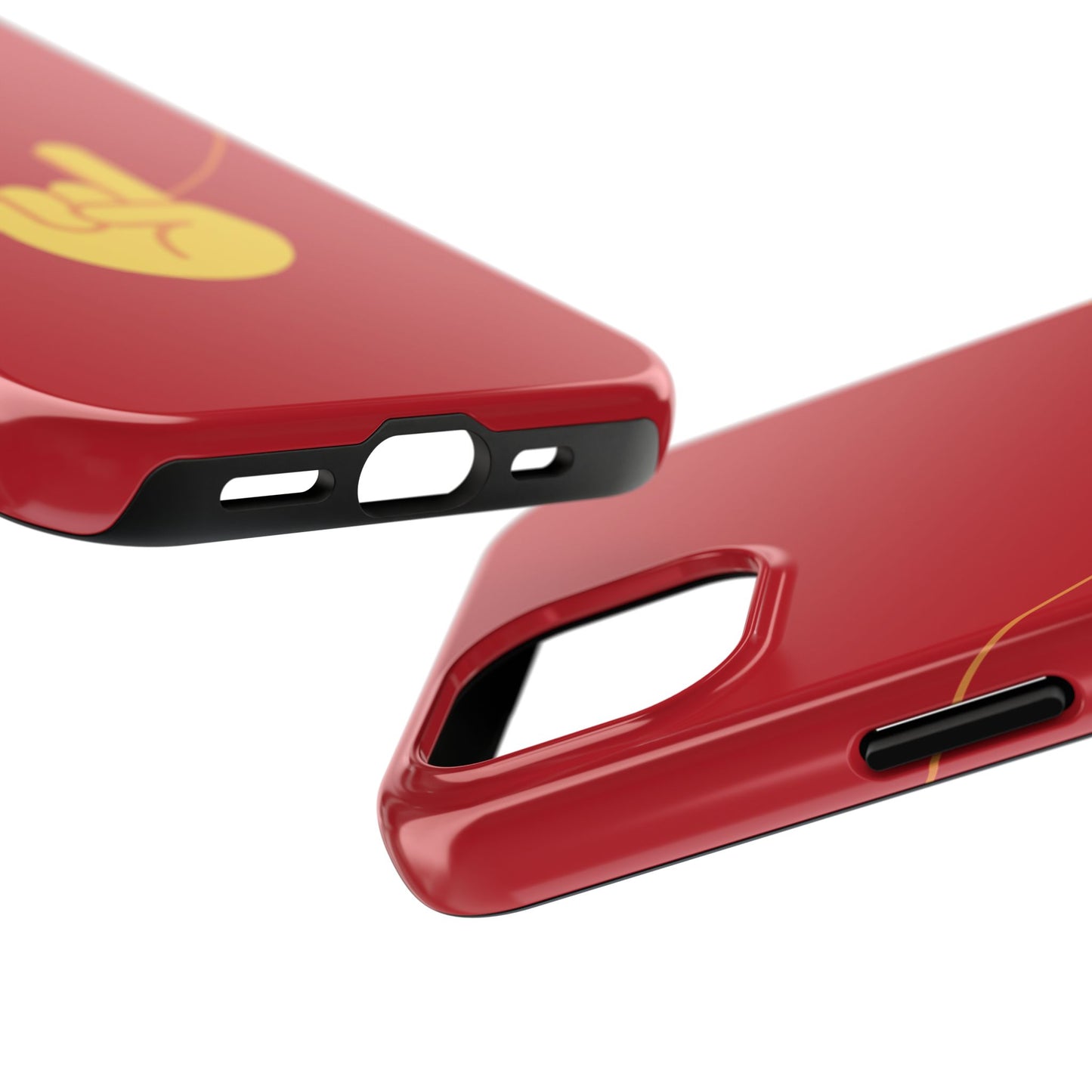 Mano Cornuto Horned Hand Evil Eye protection phone case