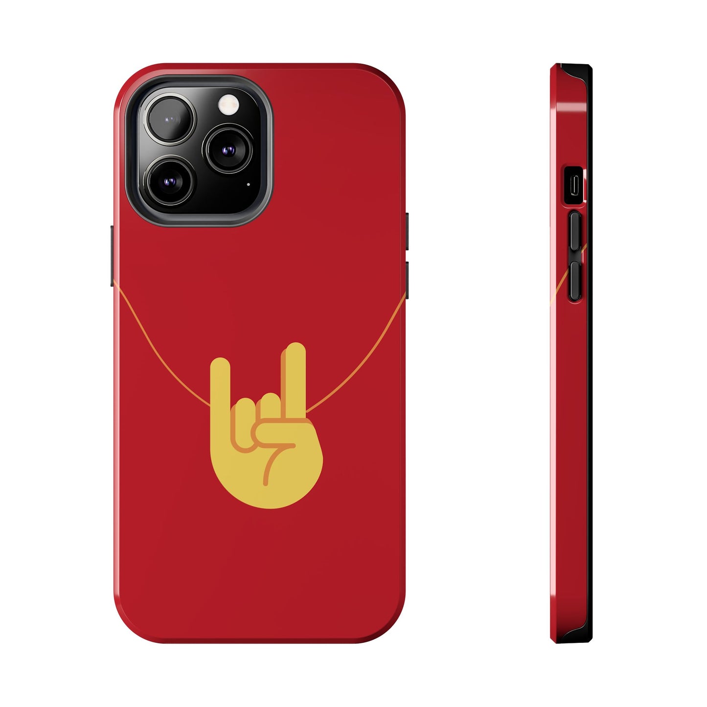 Mano Cornuto Horned Hand Evil Eye protection phone case