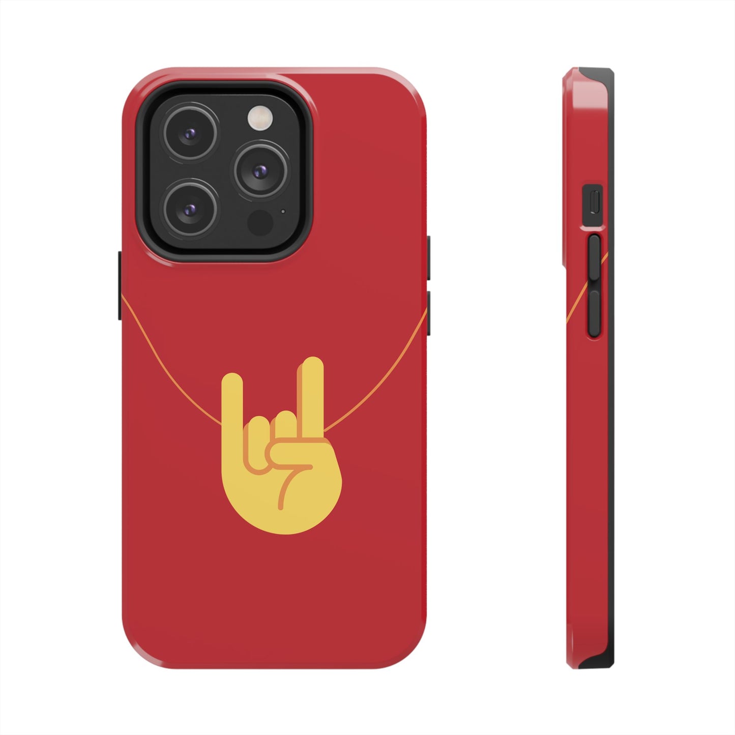 Mano Cornuto Horned Hand Evil Eye protection phone case