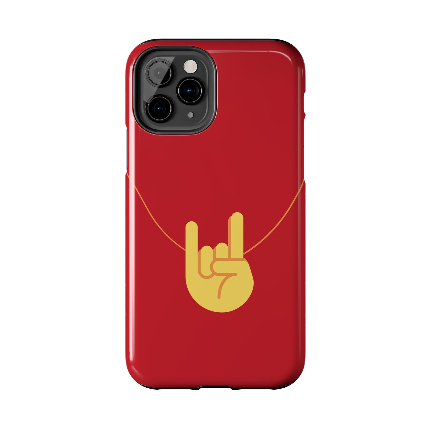 Mano Cornuto Horned Hand Evil Eye protection phone case