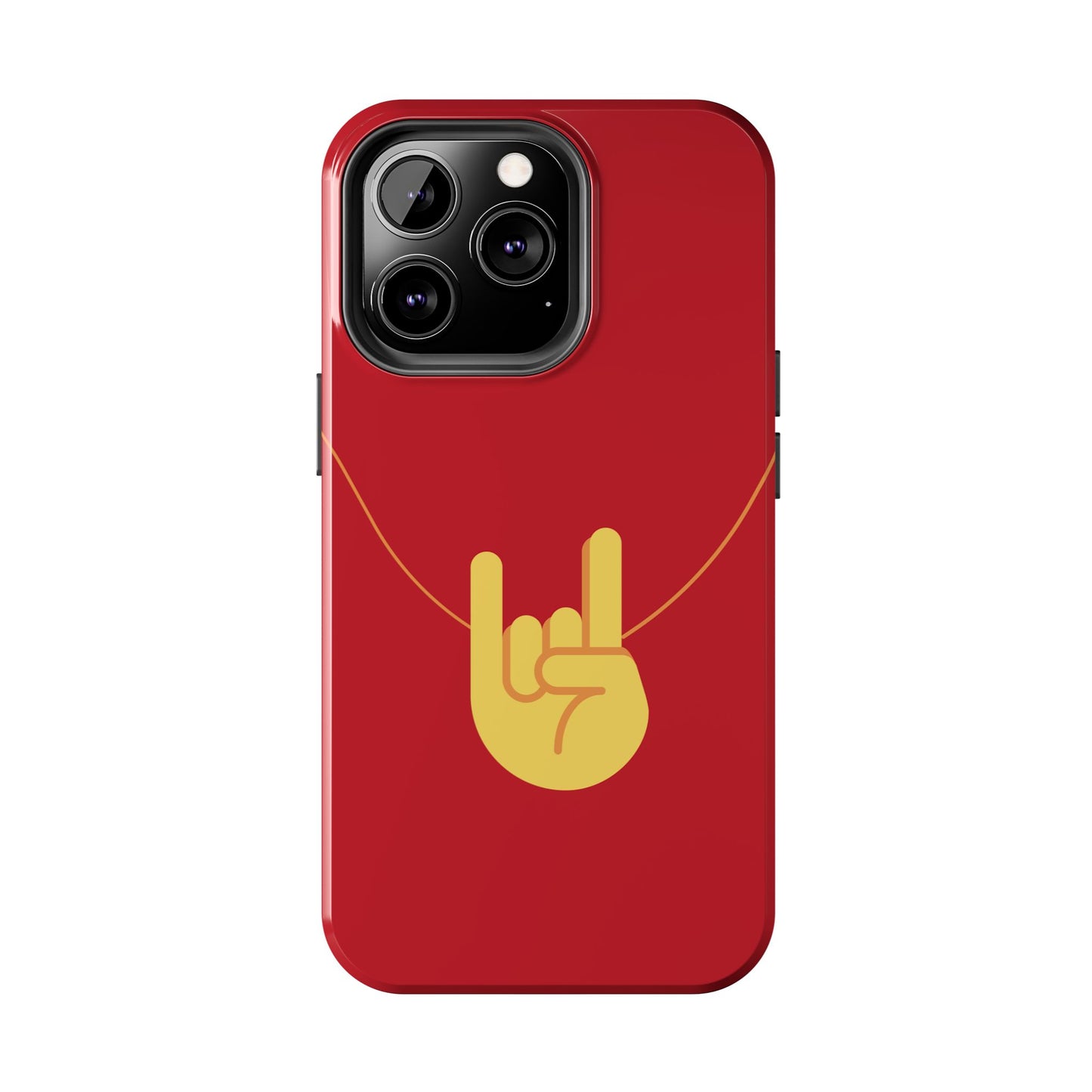 Mano Cornuto Horned Hand Evil Eye protection phone case