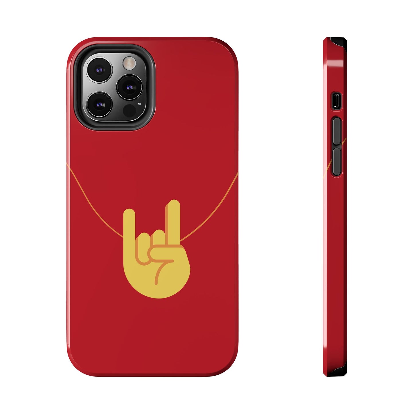 Mano Cornuto Horned Hand Evil Eye protection phone case