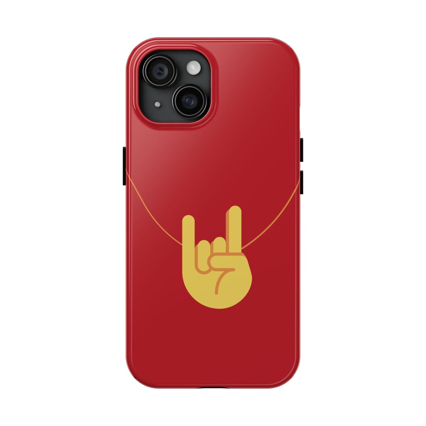 Mano Cornuto Horned Hand Evil Eye protection phone case