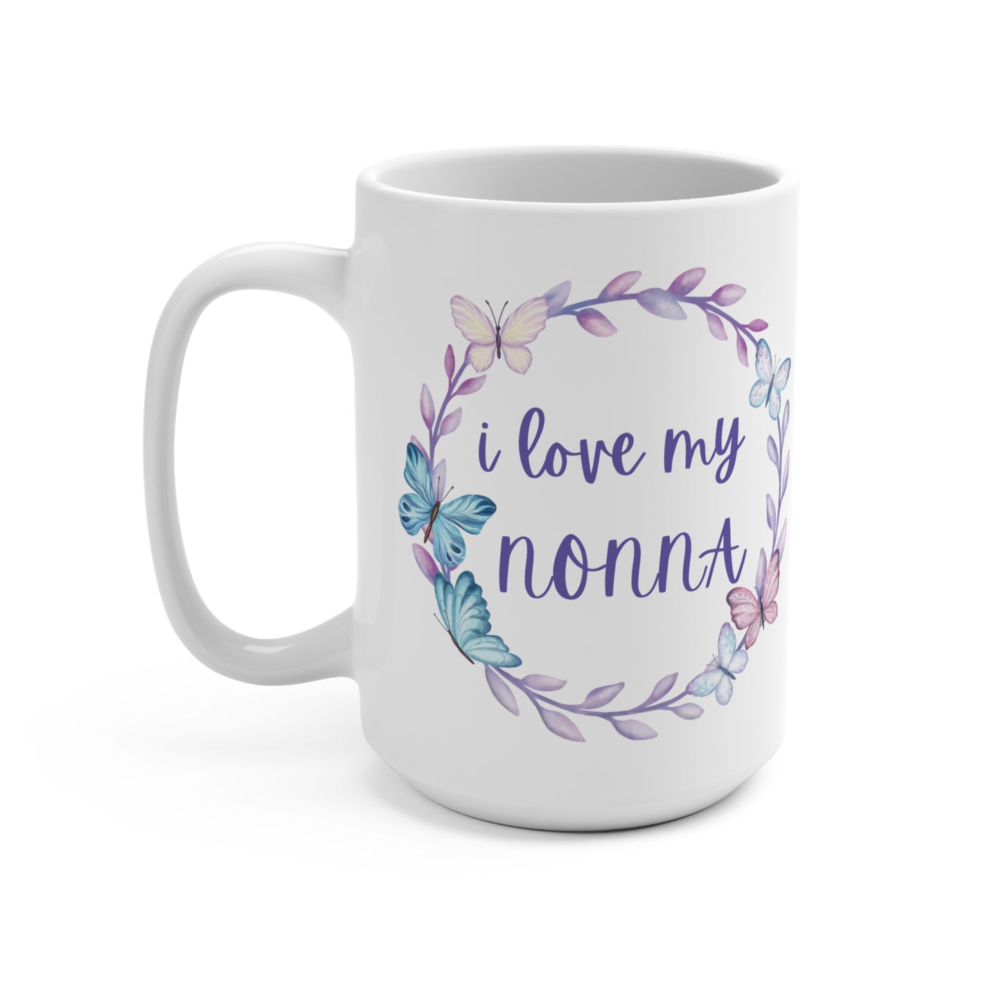 Nonna's Coffee Mug, Grandmother Gift, Coffee lover Mug