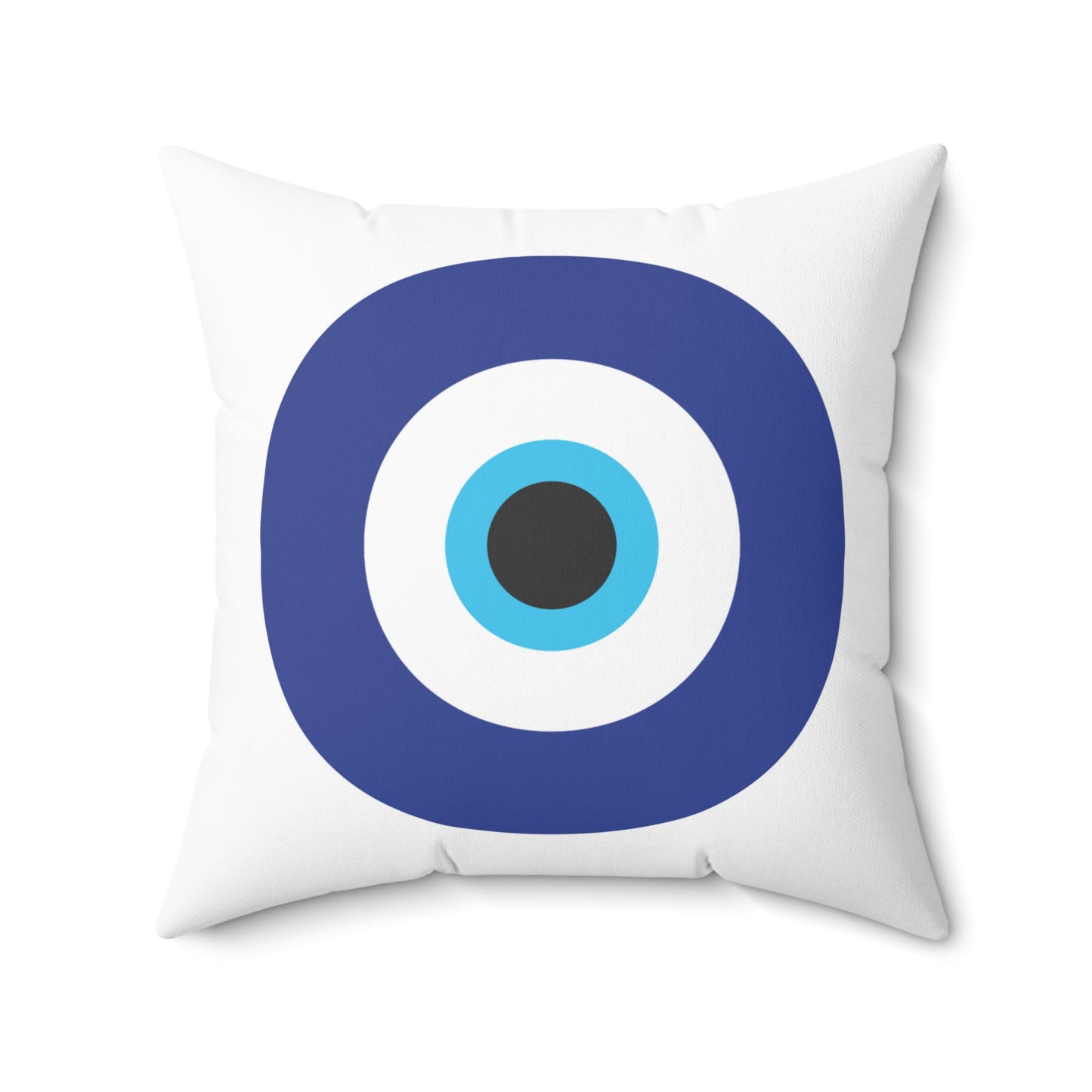 Evil Eye Decorative Pillow - Cozy Home Decor, Gift for New Home, Spiritual Protection, Bedroom Accent, Boho Style
