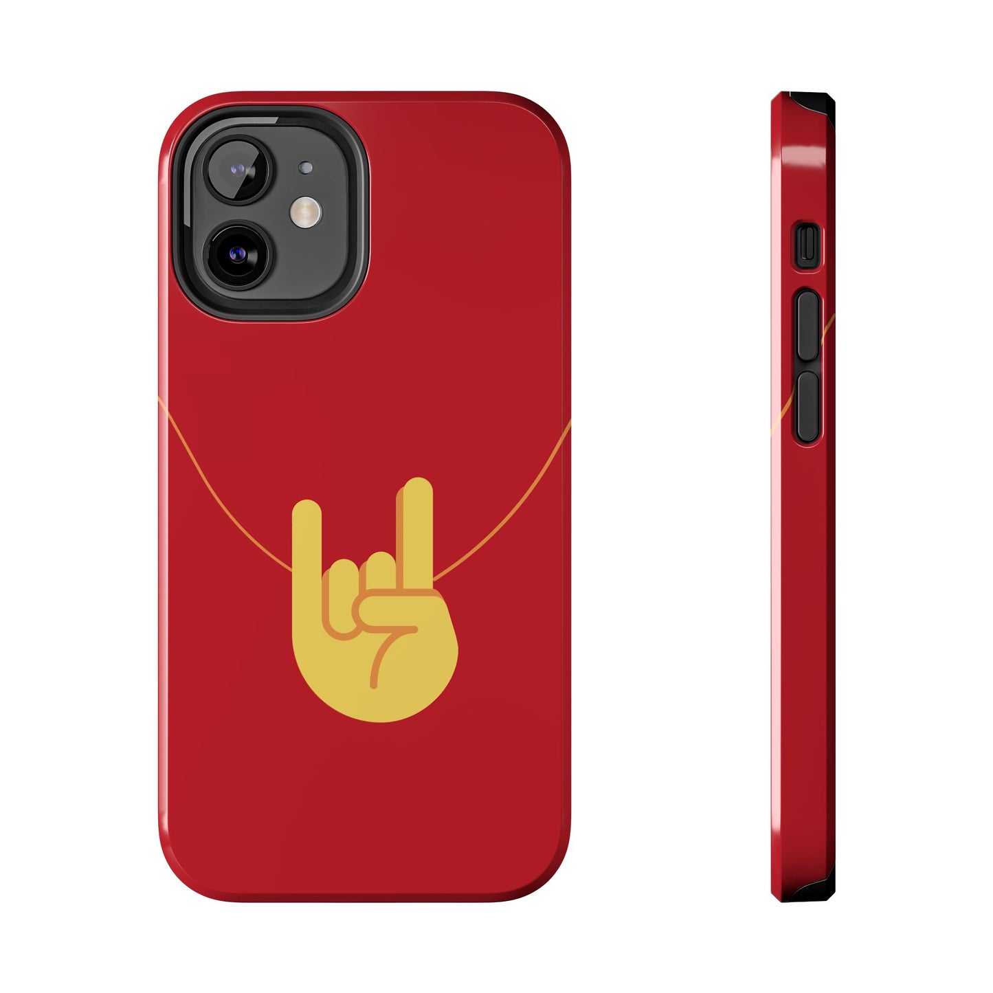 Mano Cornuto Horned Hand Evil Eye protection phone case