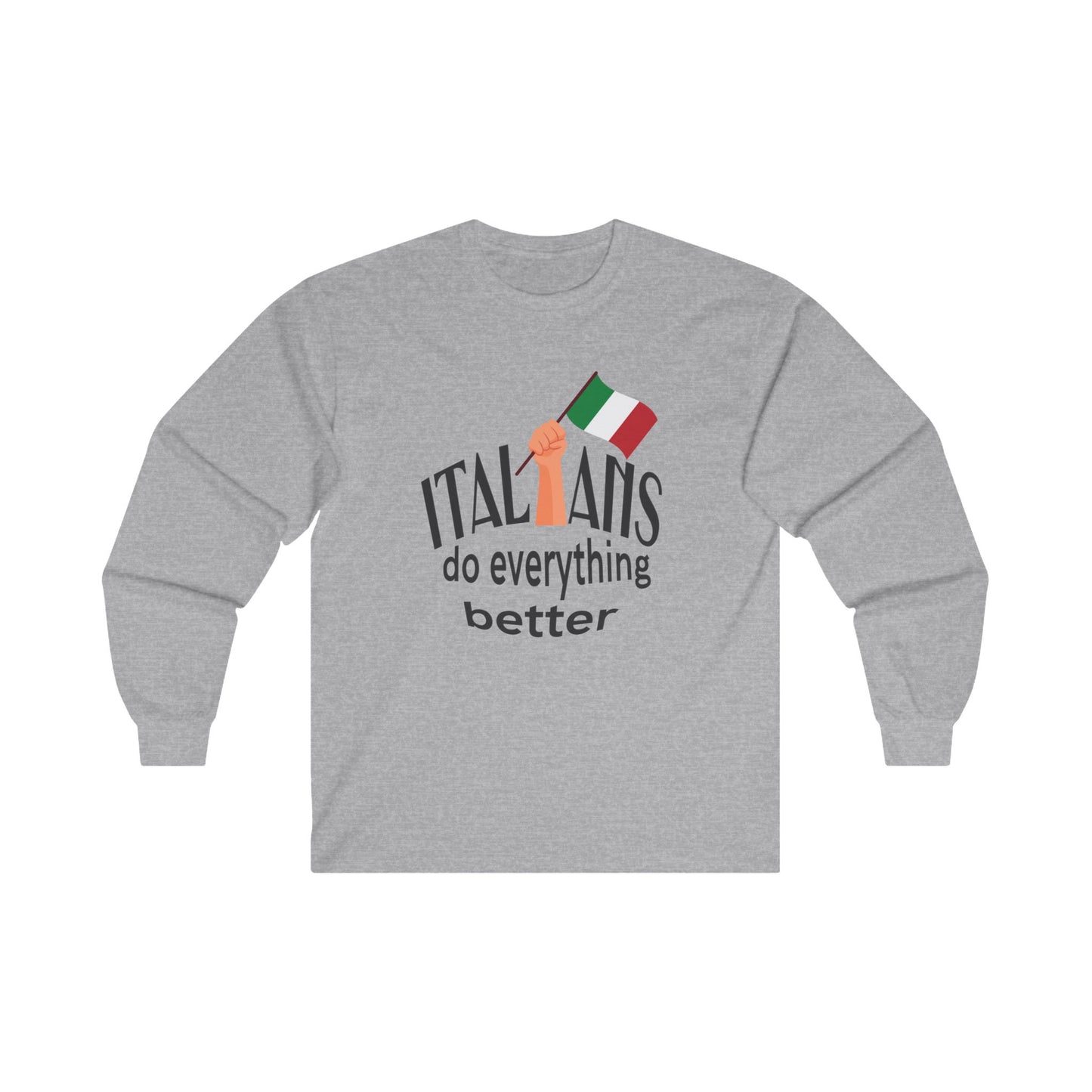 Funny shirt sayings for adults- Italian