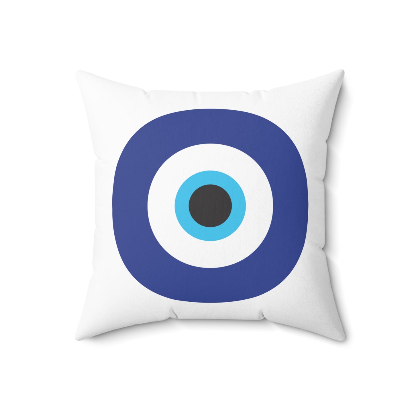 Evil Eye Decorative Pillow - Cozy Home Decor, Gift for New Home, Spiritual Protection, Bedroom Accent, Boho Style