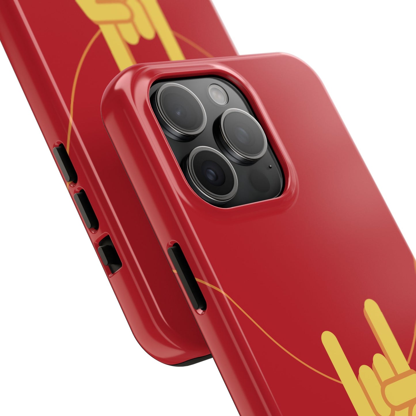 Mano Cornuto Horned Hand Evil Eye protection phone case