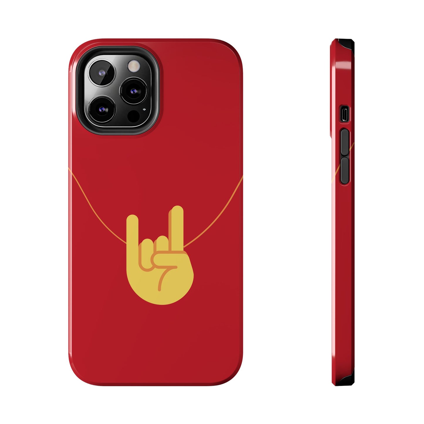 Mano Cornuto Horned Hand Evil Eye protection phone case