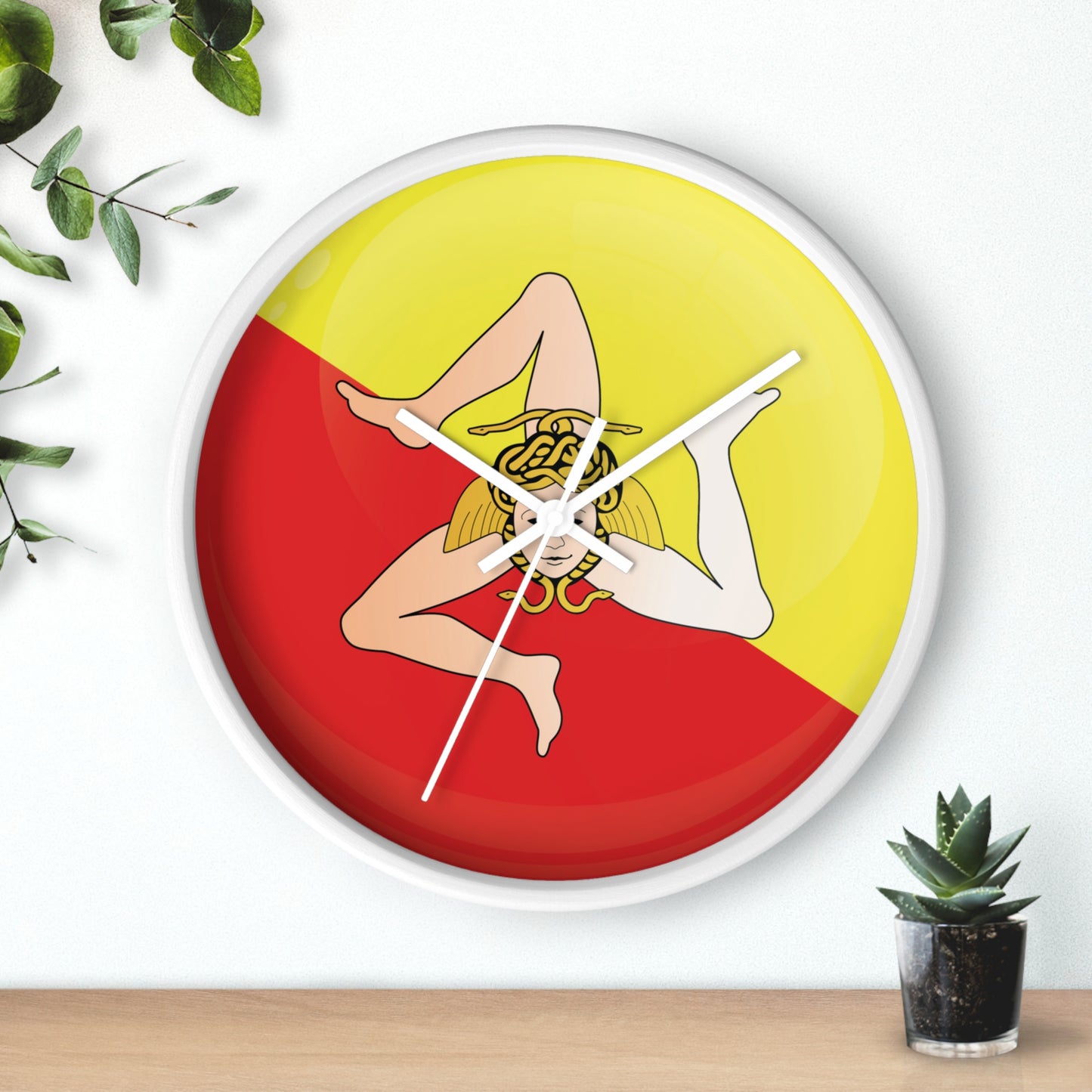 Sicily Lovers Wall Decor Wall Clock