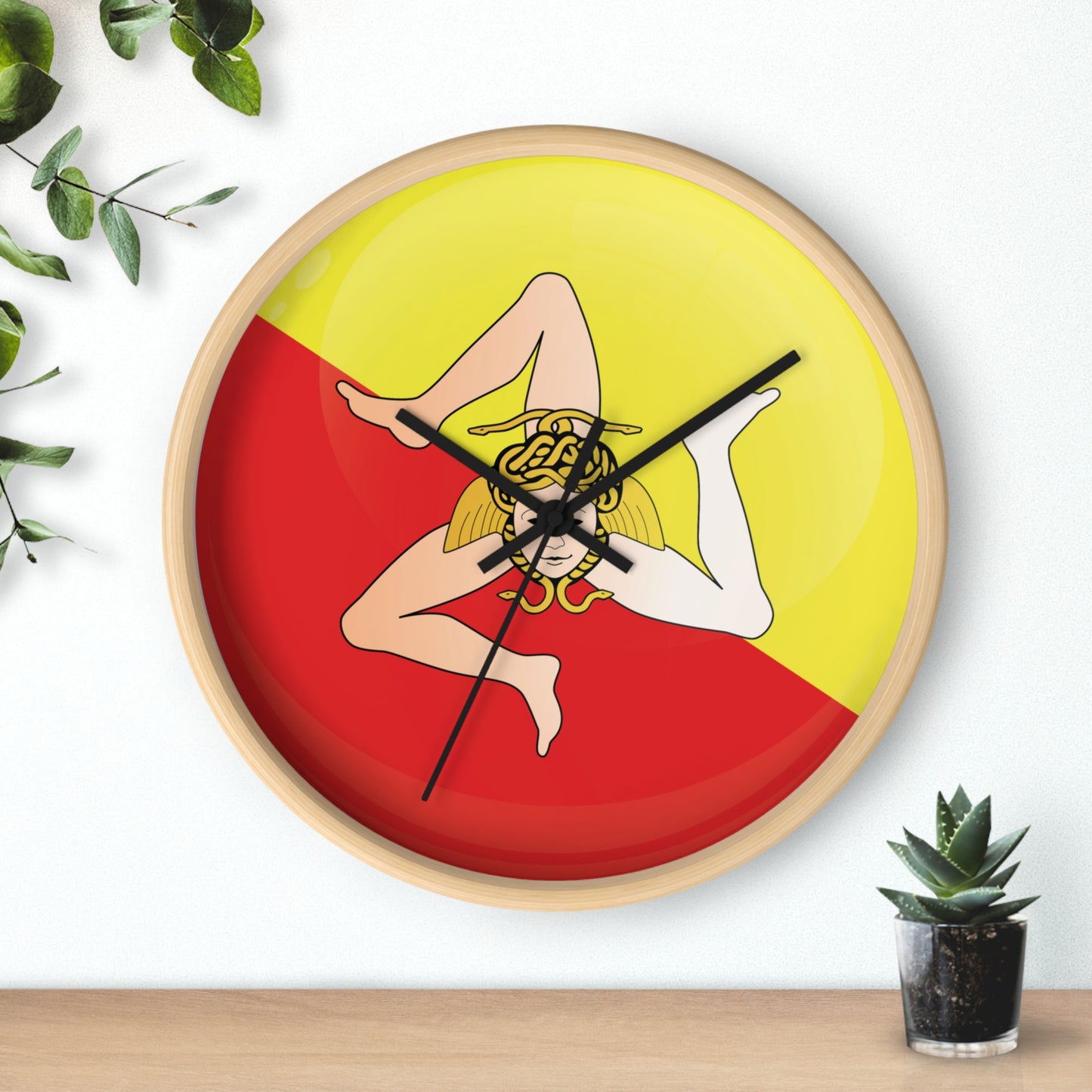 Sicily Lovers Wall Decor Wall Clock