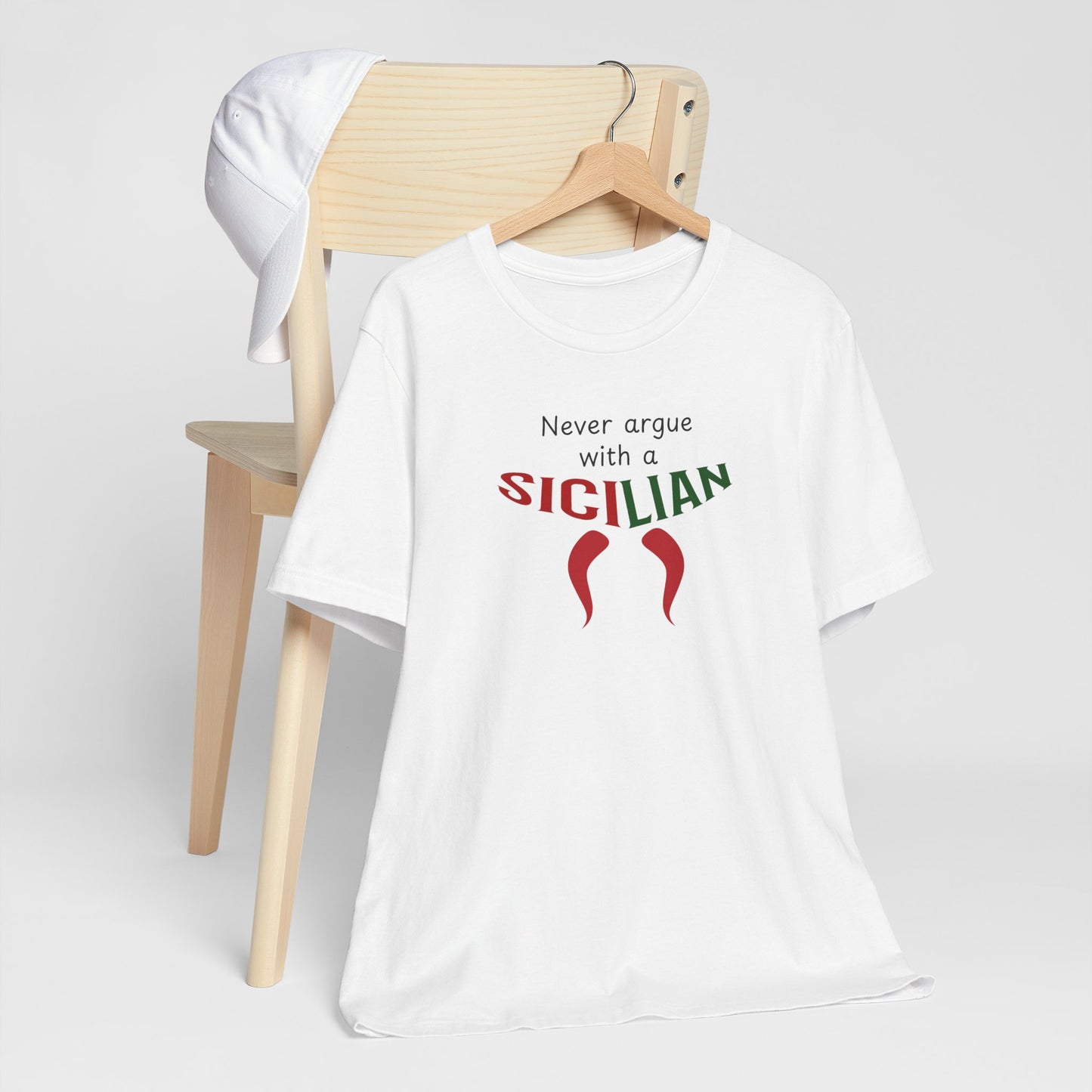 Fun Adult Tshirt Sicilian Inspired