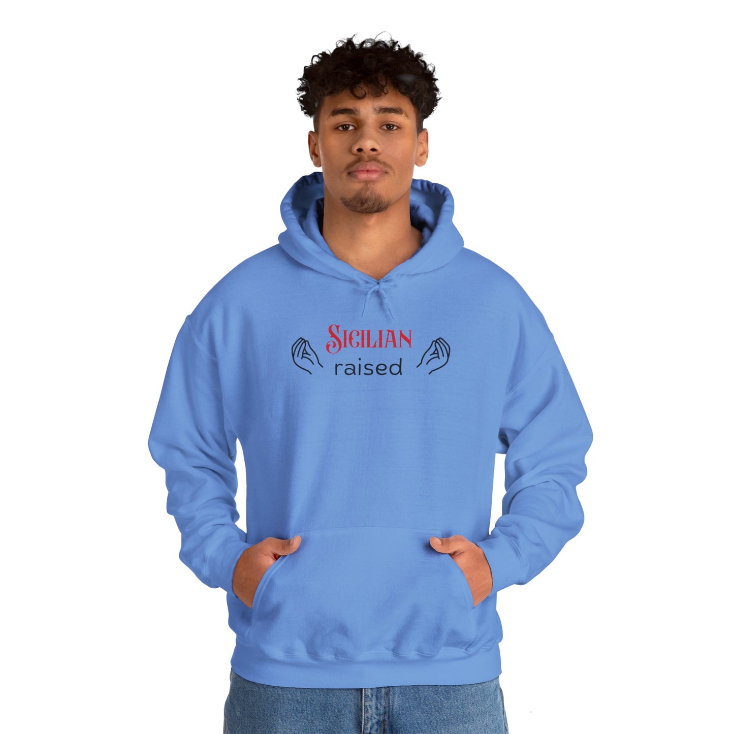 Unisex Hoodie Sweatshirt Sicilian Raised