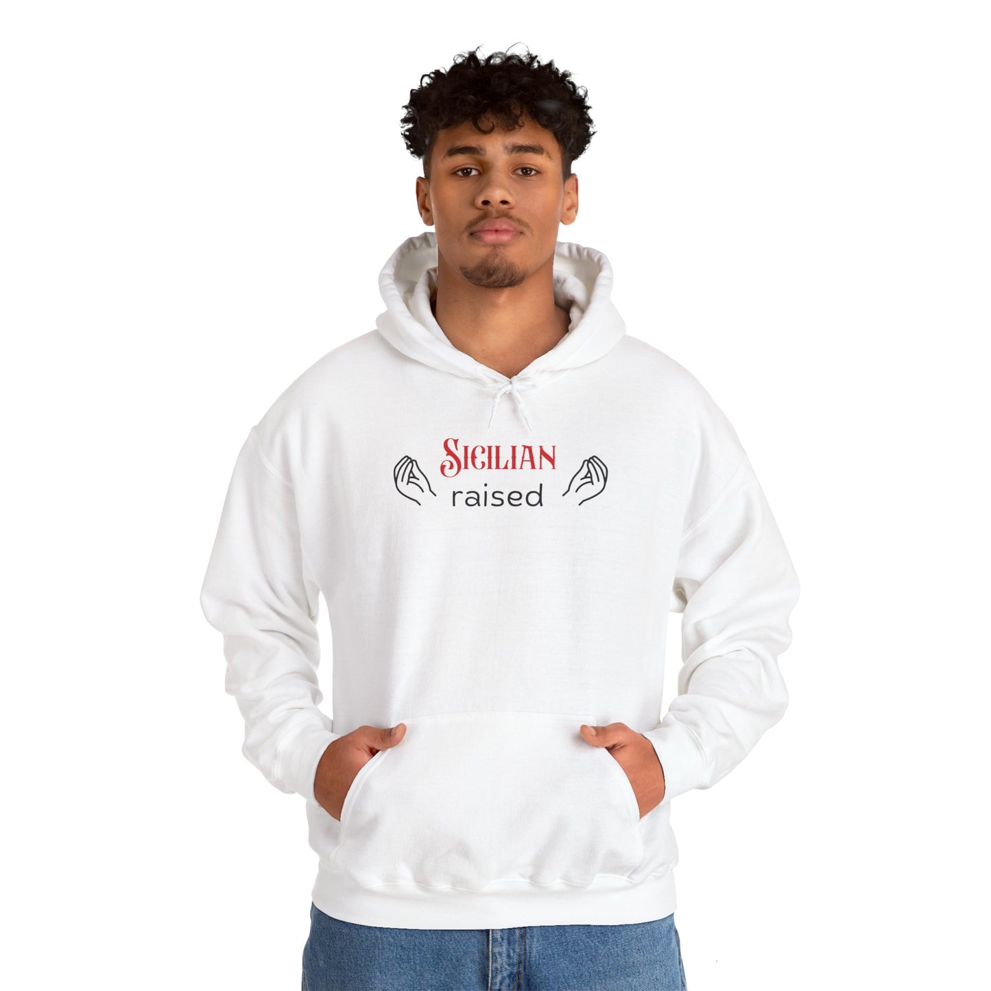 Unisex Hoodie Sweatshirt Sicilian Raised