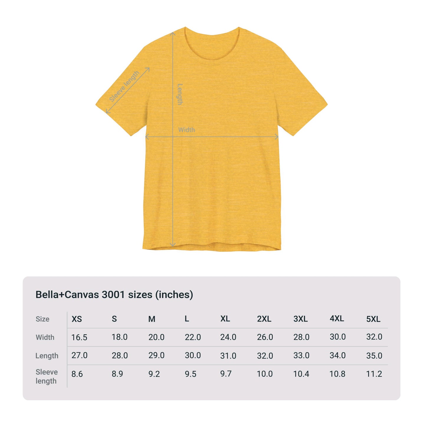 Bella Canvas Jersey Tee Shirt Unisex