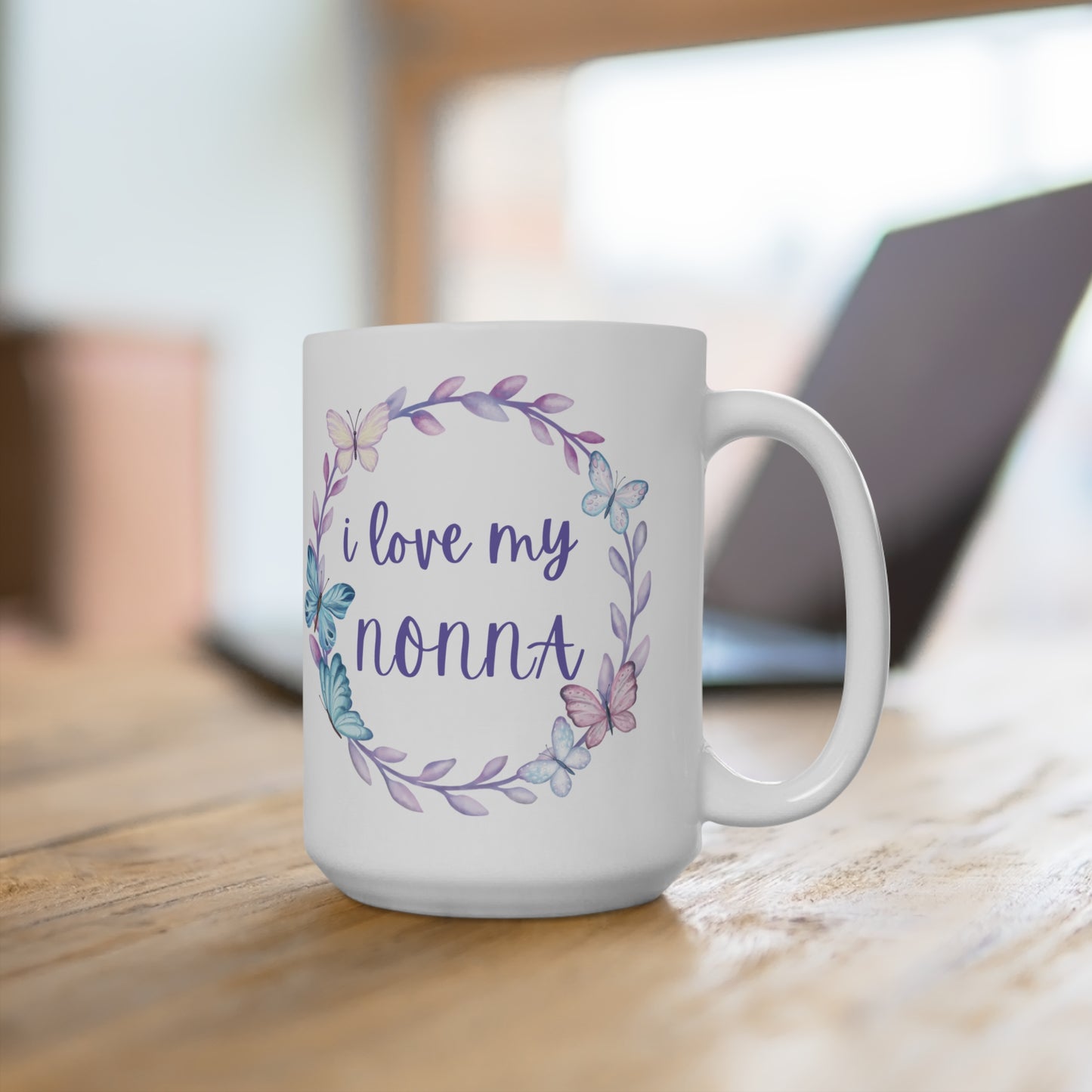 Nonna's Coffee Mug, Grandmother Gift, Coffee lover Mug