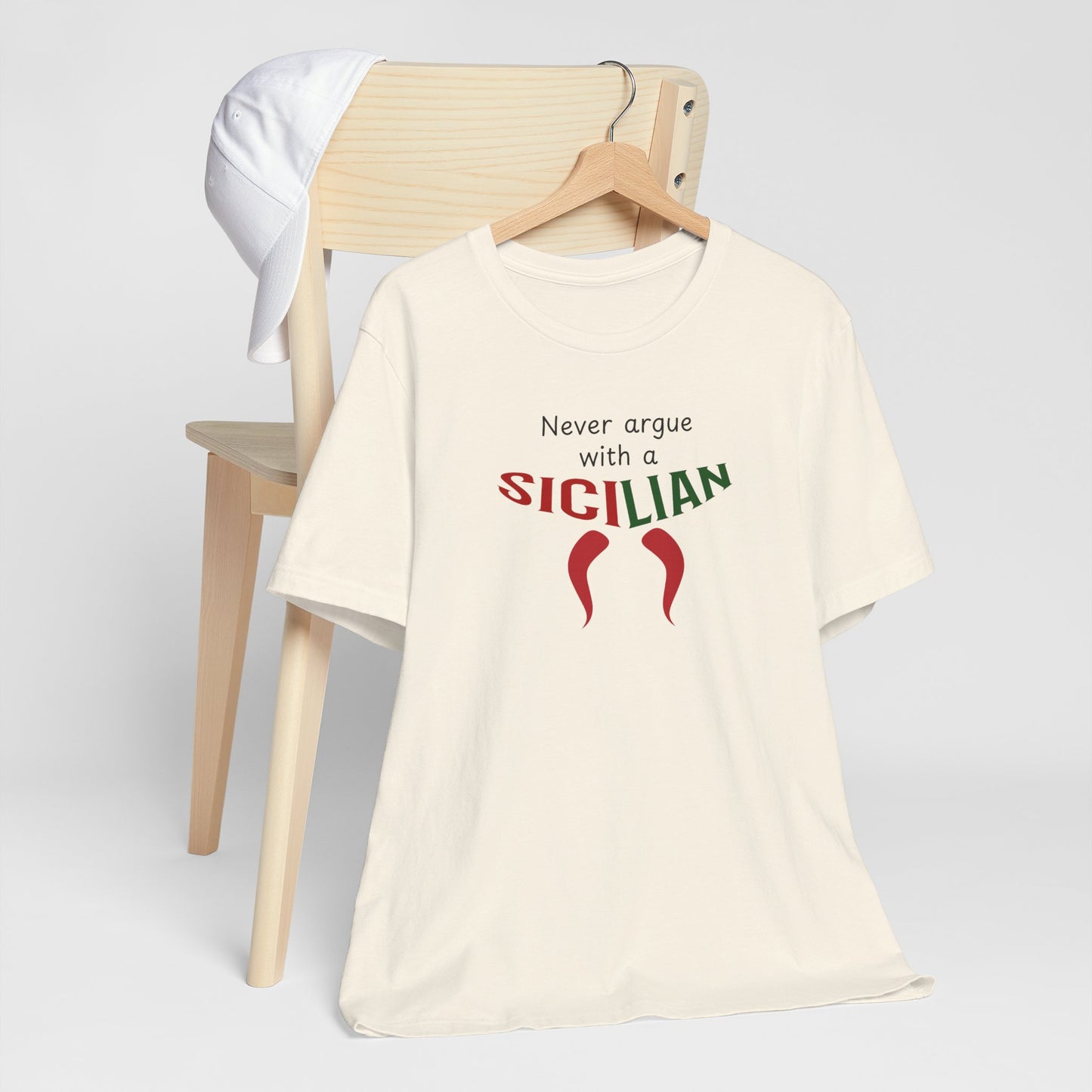 Fun Adult Tshirt Sicilian Inspired