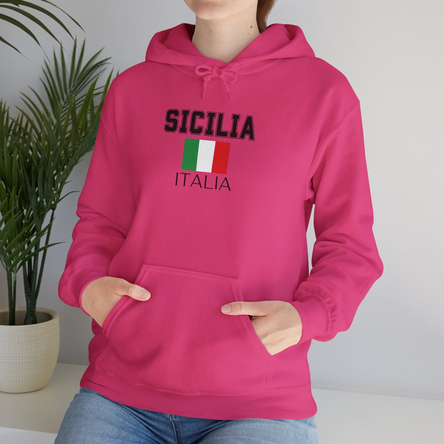 Soft Unisex Hoodie Sicilia Italia