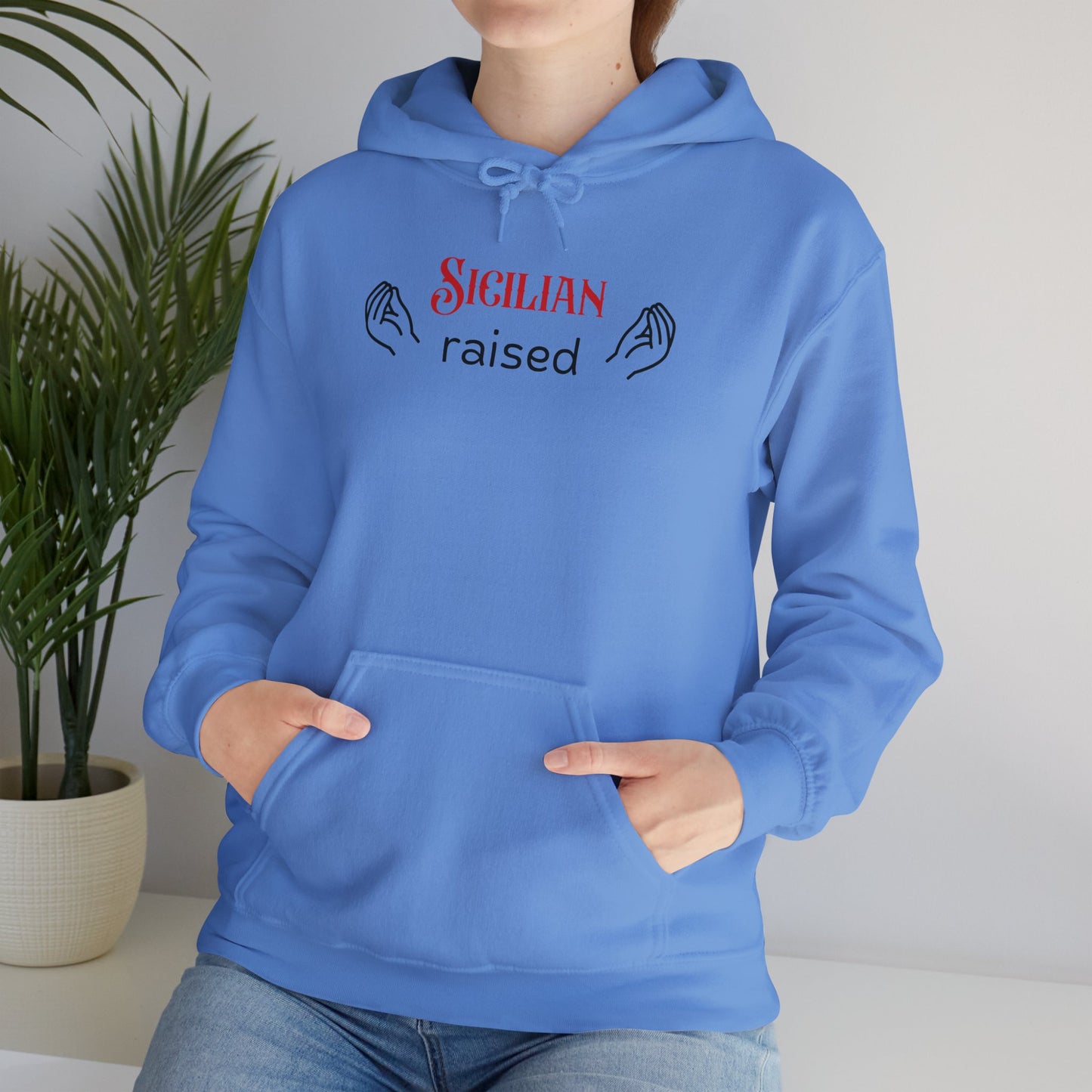 Unisex Hoodie Sweatshirt Sicilian Raised