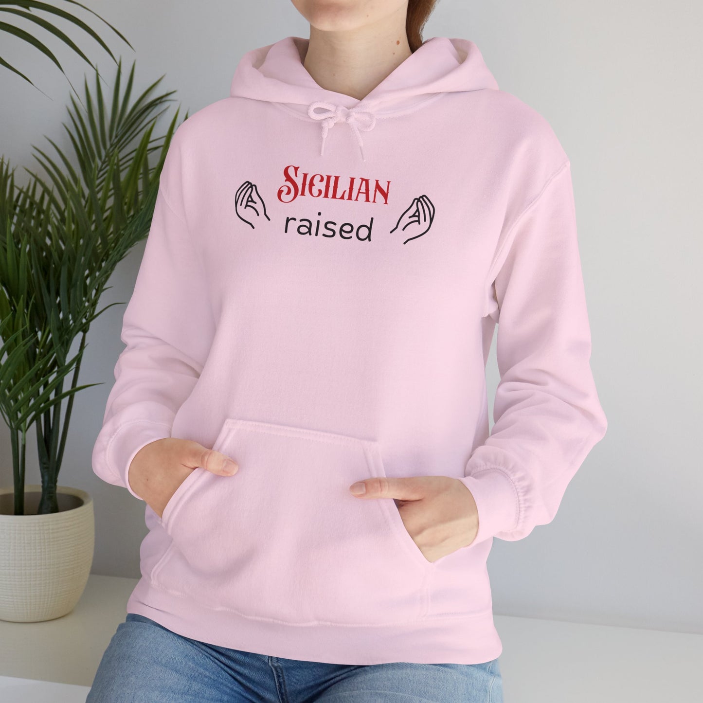 Unisex Hoodie Sweatshirt Sicilian Raised