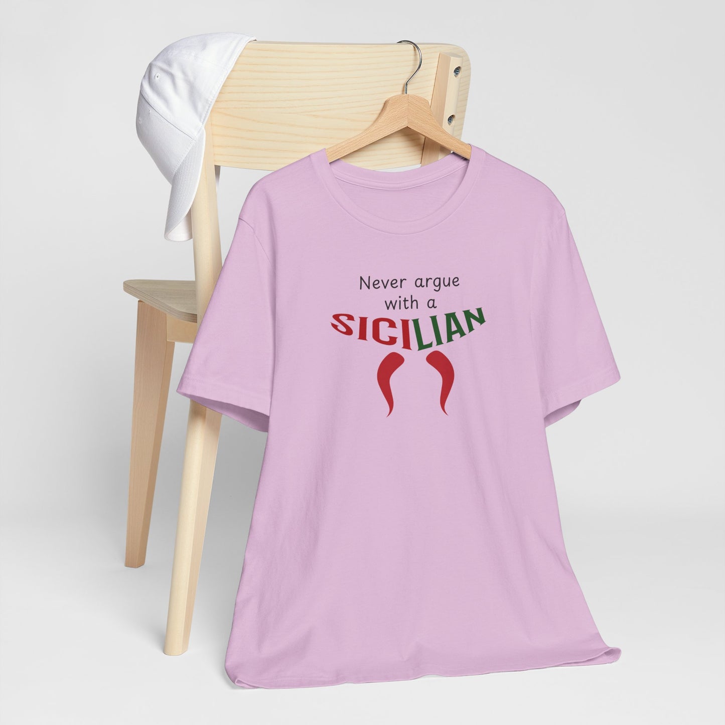 Fun Adult Tshirt Sicilian Inspired