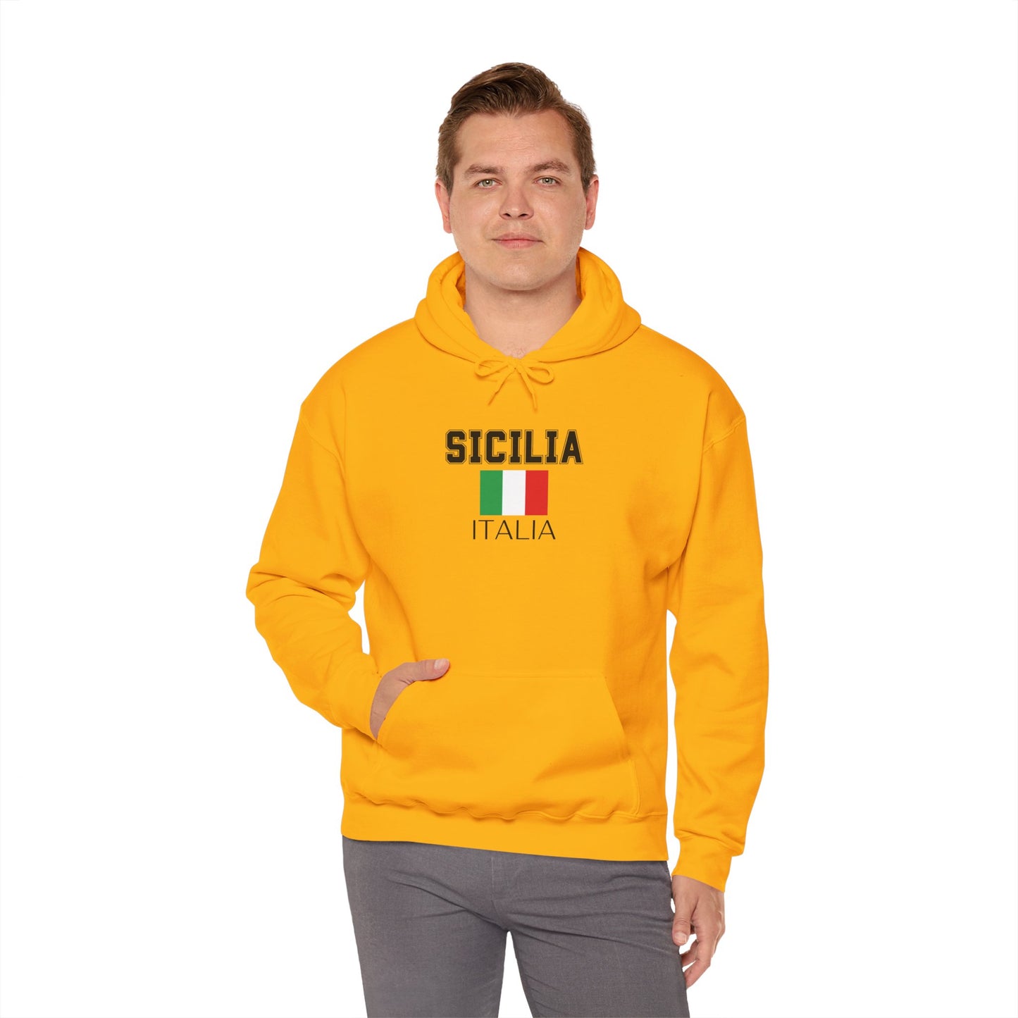 Soft Unisex Hoodie Sicilia Italia