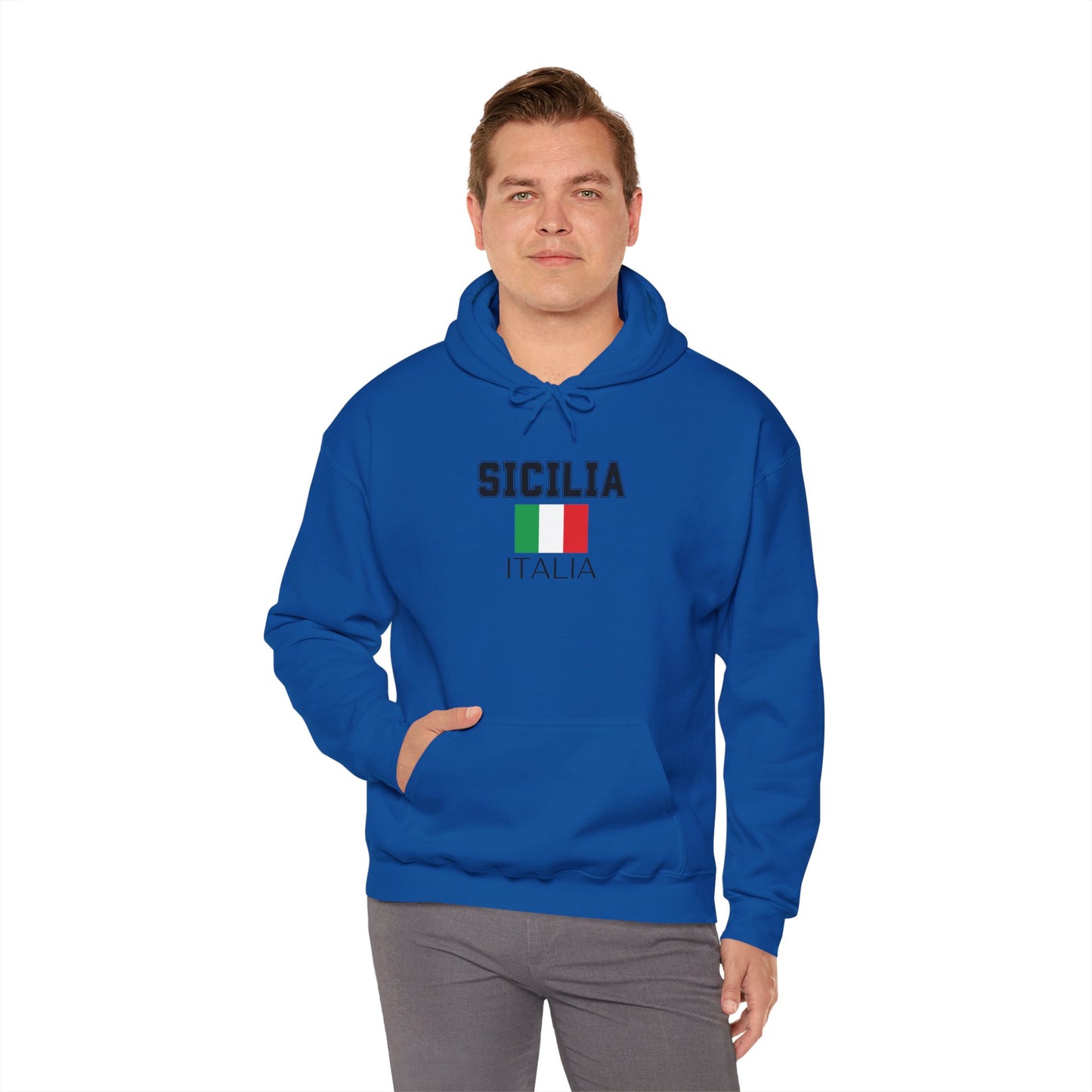 Soft Unisex Hoodie Sicilia Italia