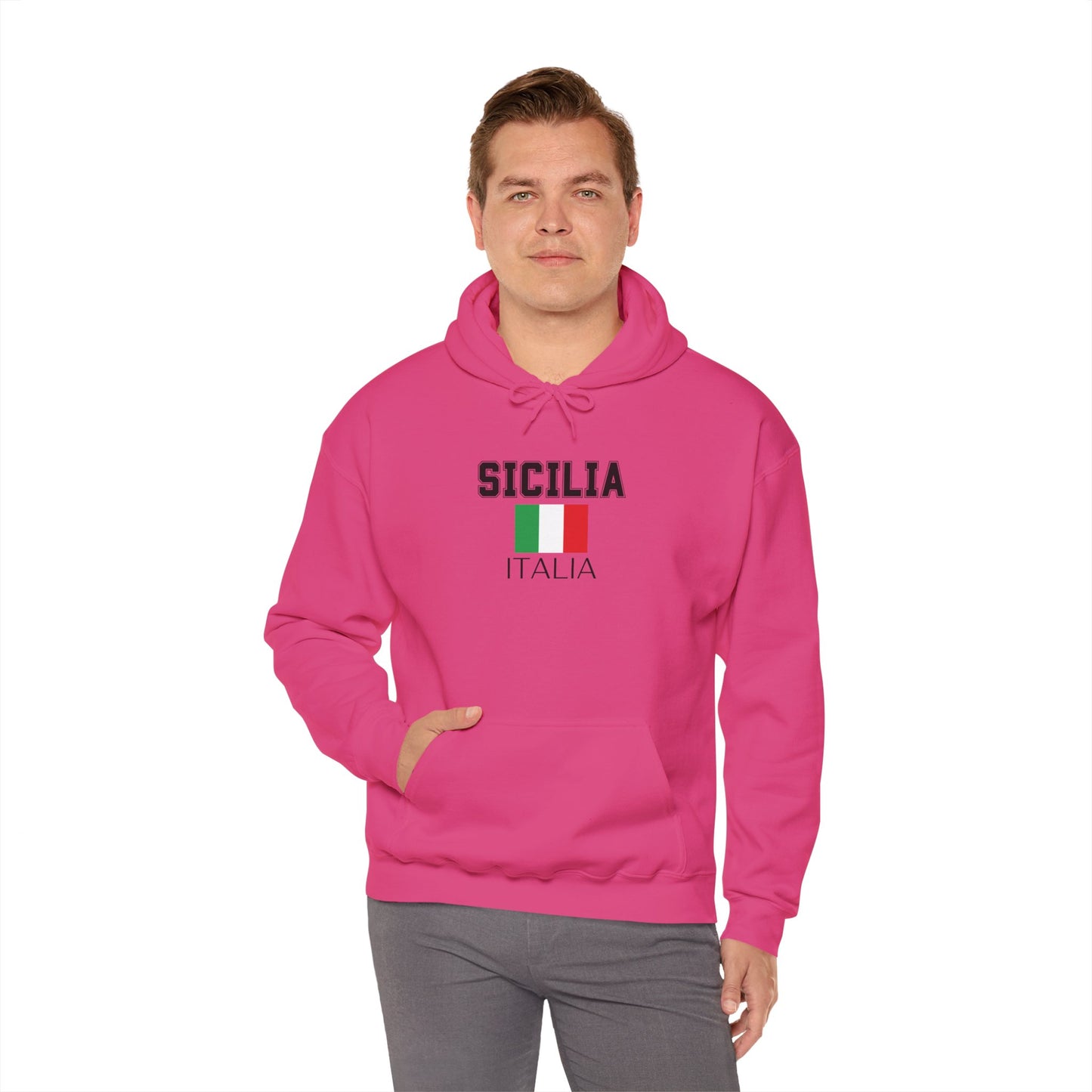 Soft Unisex Hoodie Sicilia Italia